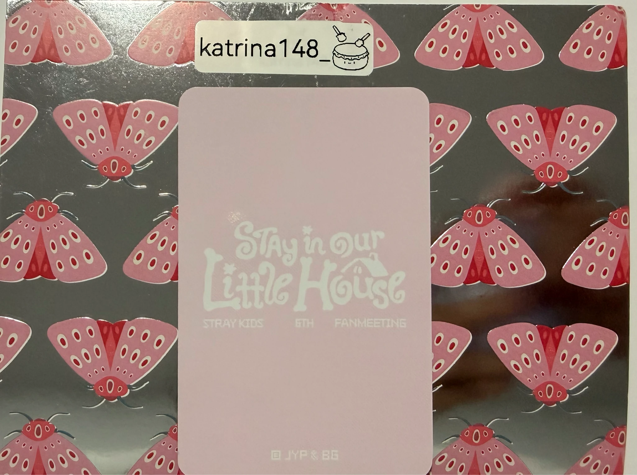 Stray Kids HAN Stray Kids - HAN - 6th Fanmeeting - STAY in Our Little House  Event box tape merch photocard B version photocard set listing photo 2
