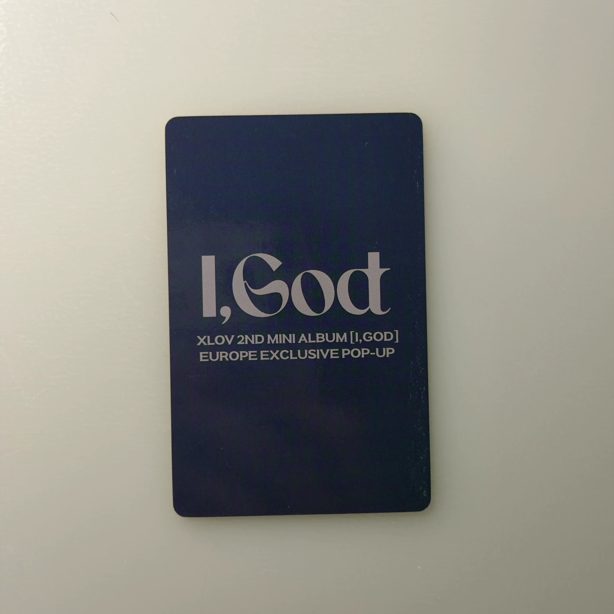 XLOV Haru XLOV - Haru - I, God Album pop-up exclusive europe purchase benefit listing photo 2