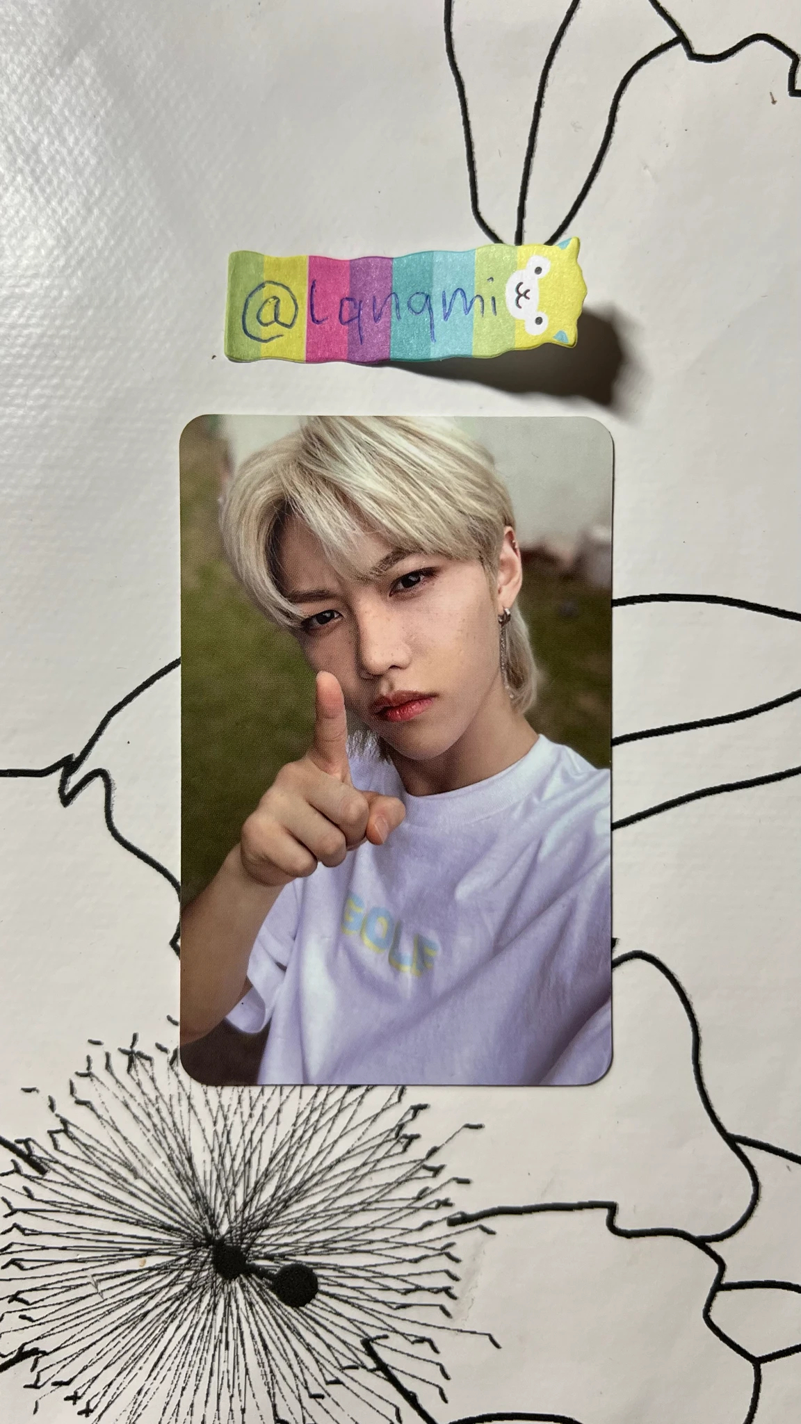 Stray Kids Felix Stray Kids - Felix - NoEasy Album album photocard double-sided standard version limited edition listing photo 2