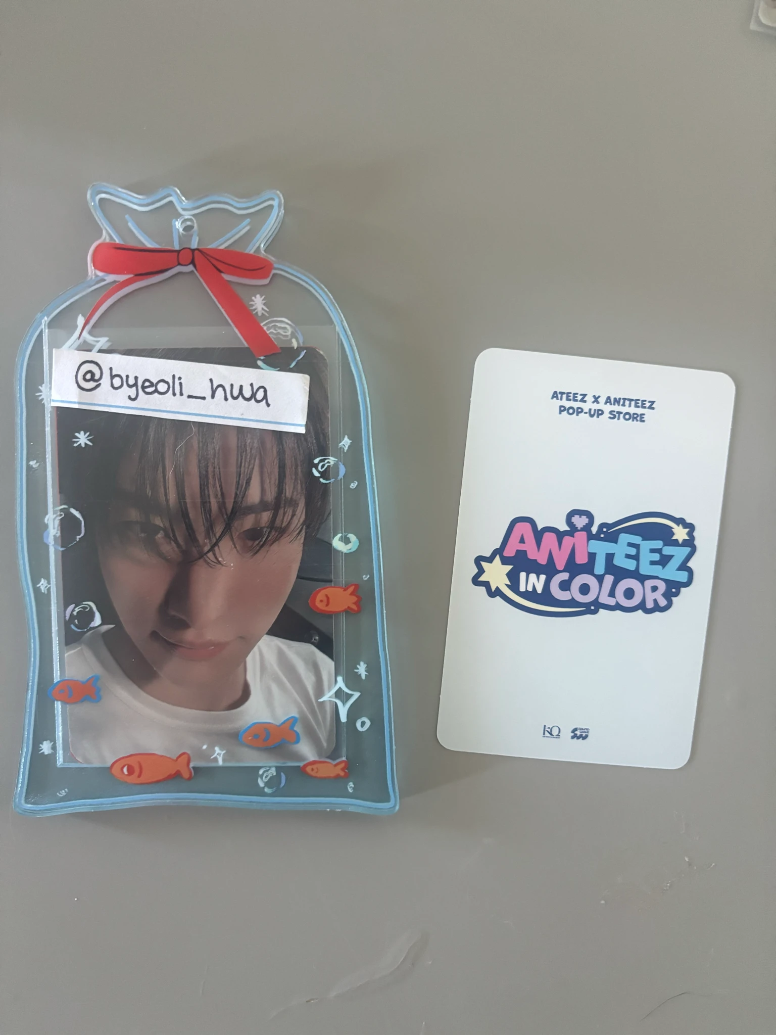 ATEEZ Seonghwa ATEEZ - Seonghwa - ANITEEZ IN COLOR Other stamp event listing photo 2