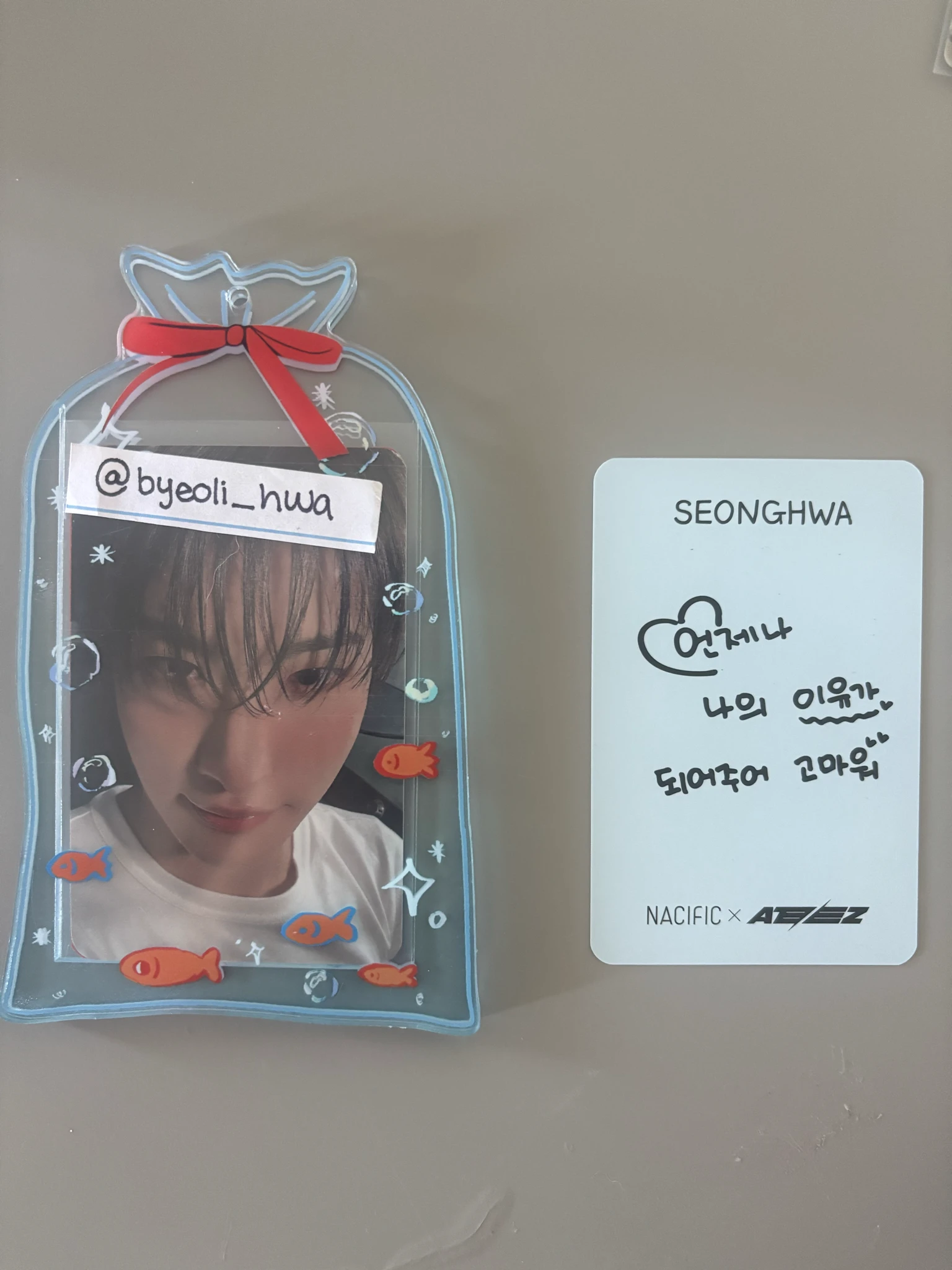 ATEEZ Seonghwa ATEEZ - Seonghwa - Ateez x Nacific Other nacific round 10 listing photo 2