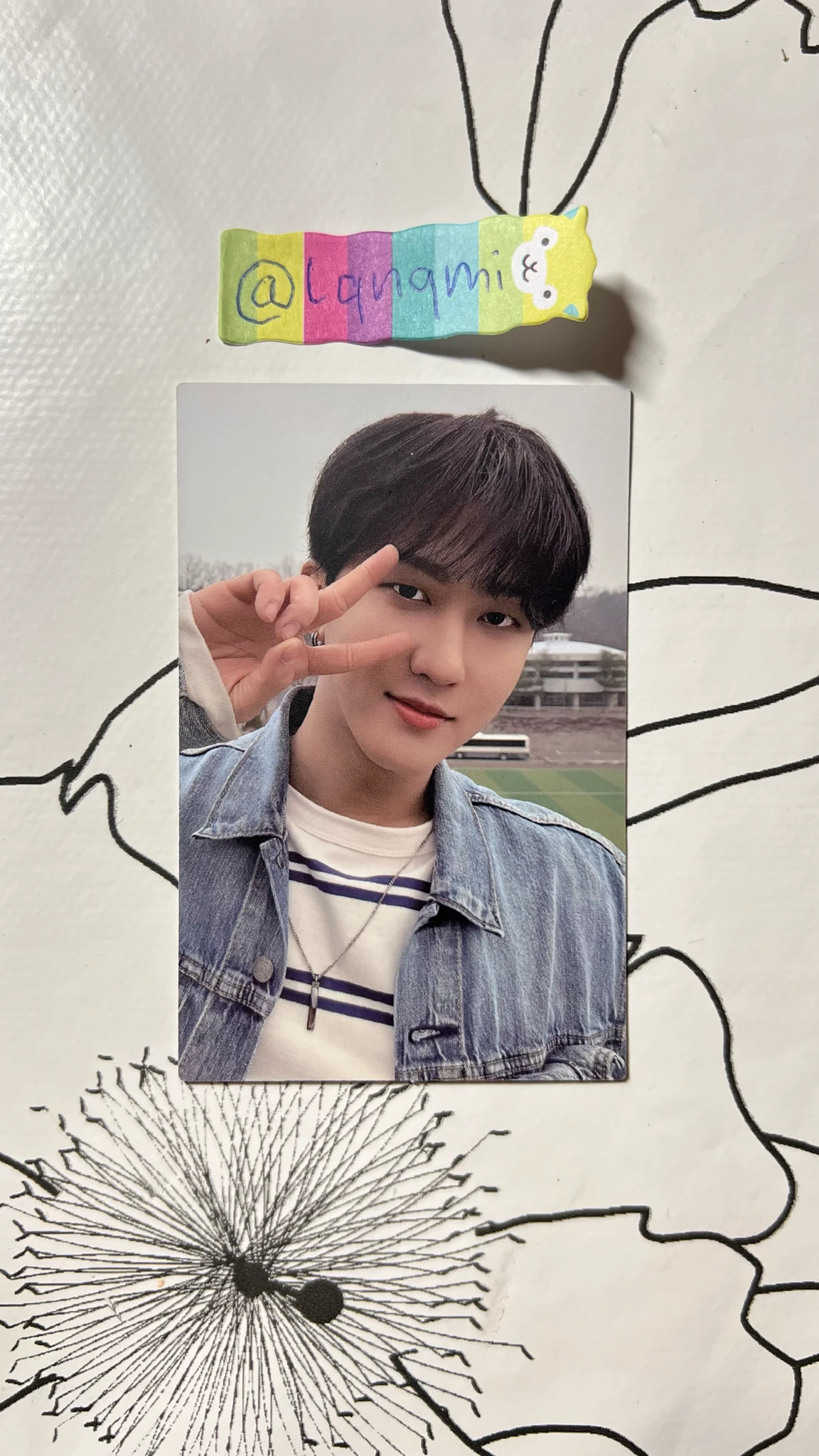 Stray Kids Changbin Stray Kids - Changbin - GO LIVE Album album photocard B version double-sided front side listing photo 2