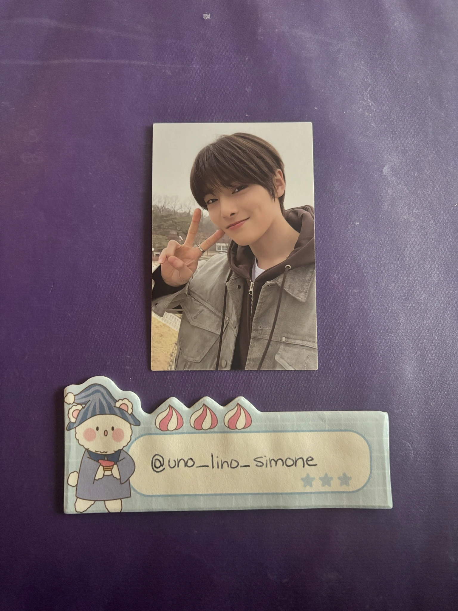 Stray Kids I.N Stray Kids - I.N - GO生 Album album photocard double-sided listing photo 2