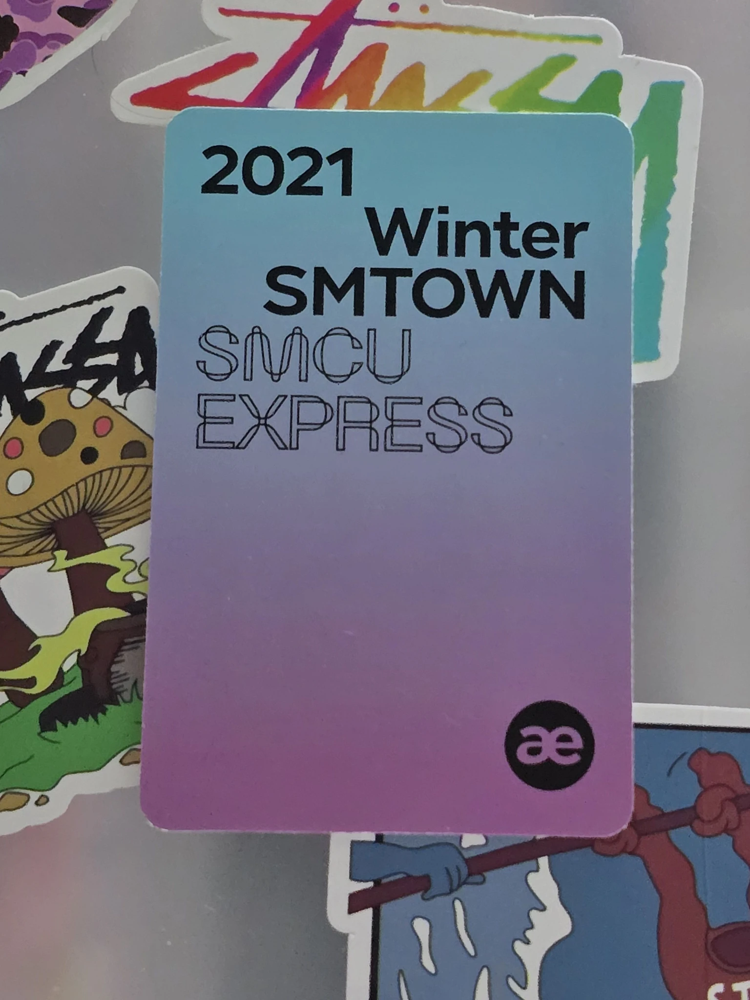 aespa Karina aespa - Karina - 2021 Winter SMTOWN: SMCU EXPRESS Album album photocard listing photo 2