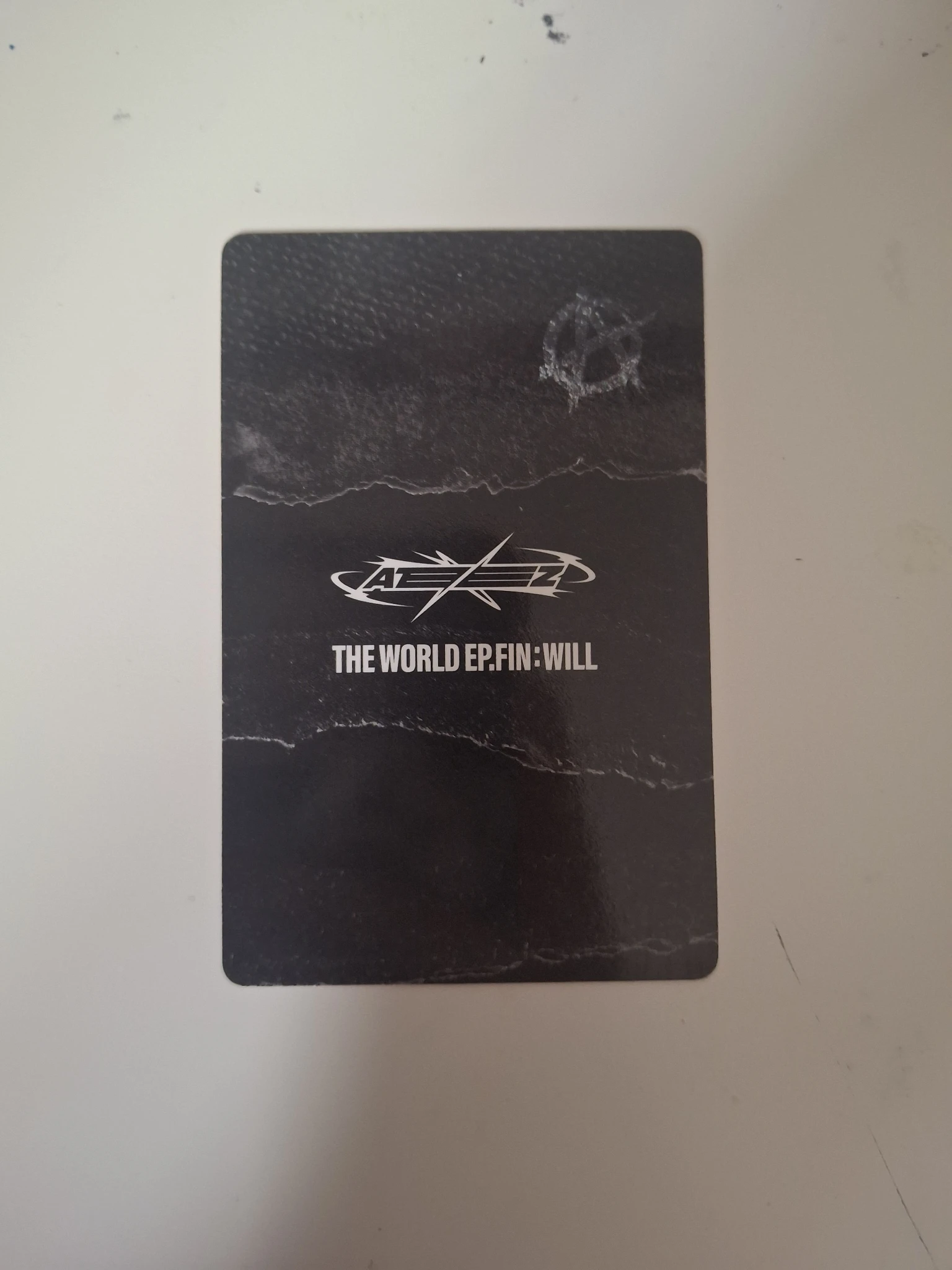 ATEEZ Wooyoung ATEEZ - Wooyoung - THE WORLD EP.FIN: WILL Album hello82 USA exclusive pre-order benefit (pob) listing photo 2