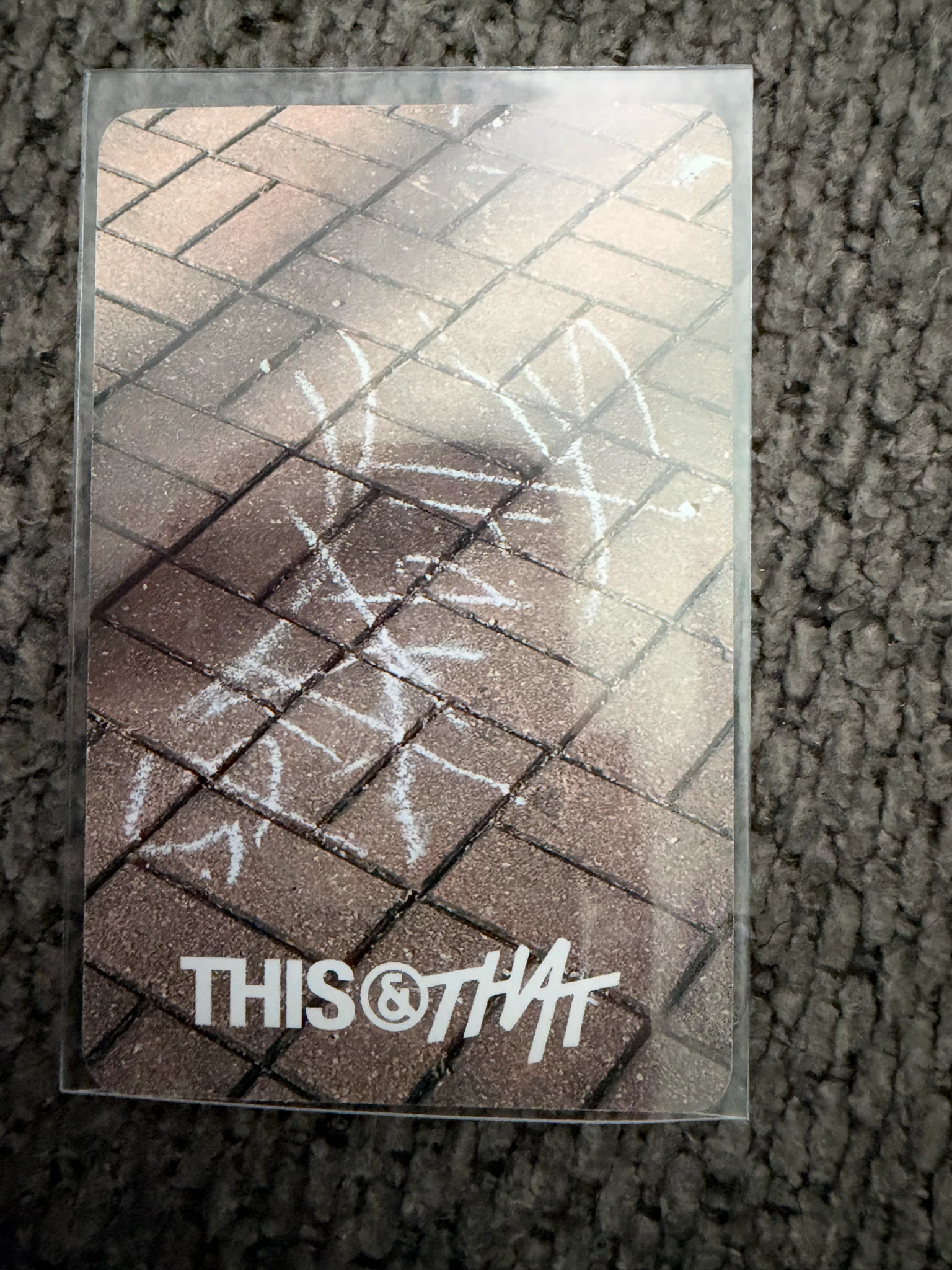 Stray Kids Seungmin Stray Kids - Seungmin - This & That Album that version album photocard listing photo 2