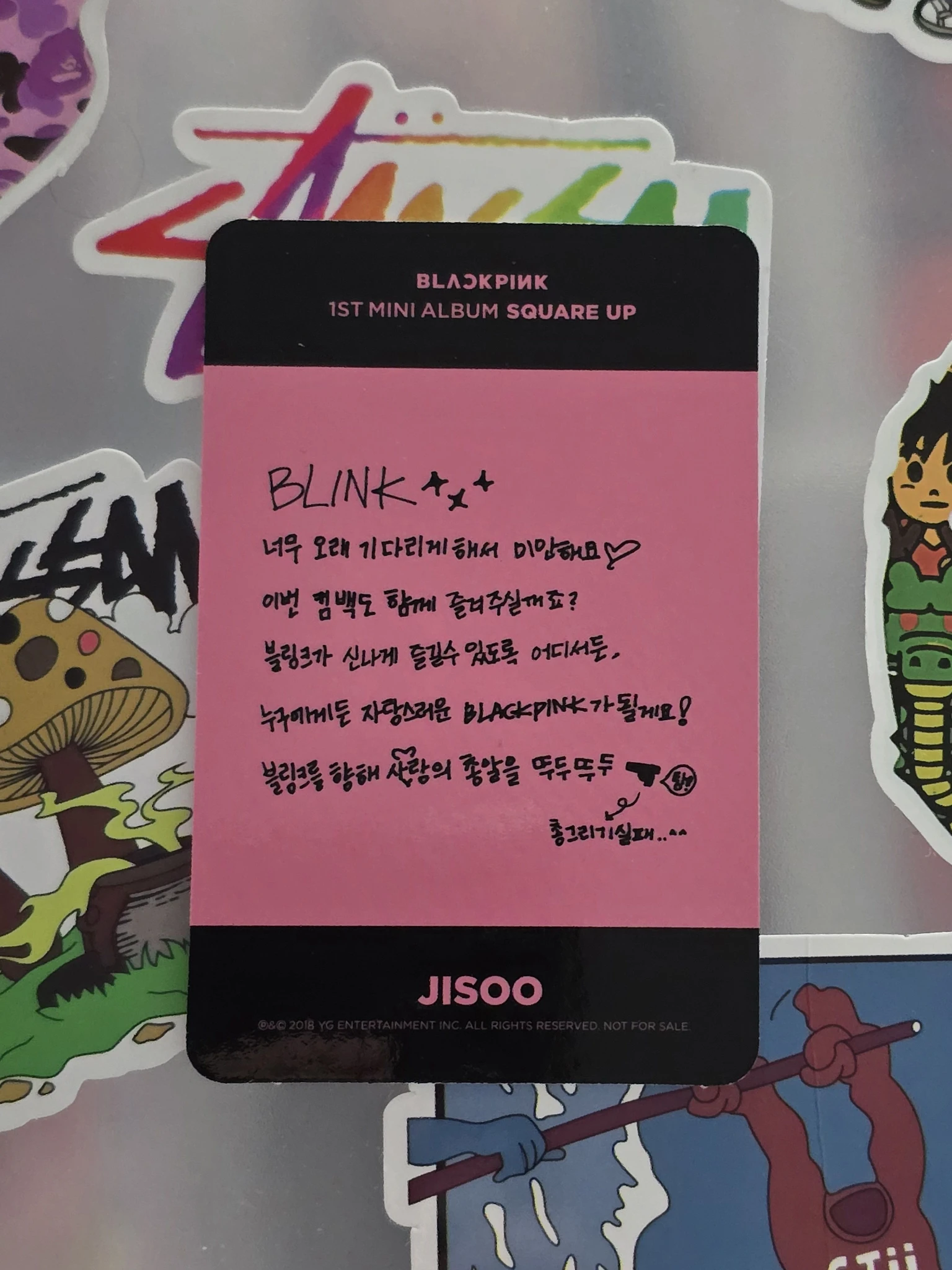 BLACKPINK Jisoo BLACKPINK-Jisoo-Album-Square Up listing photo 2