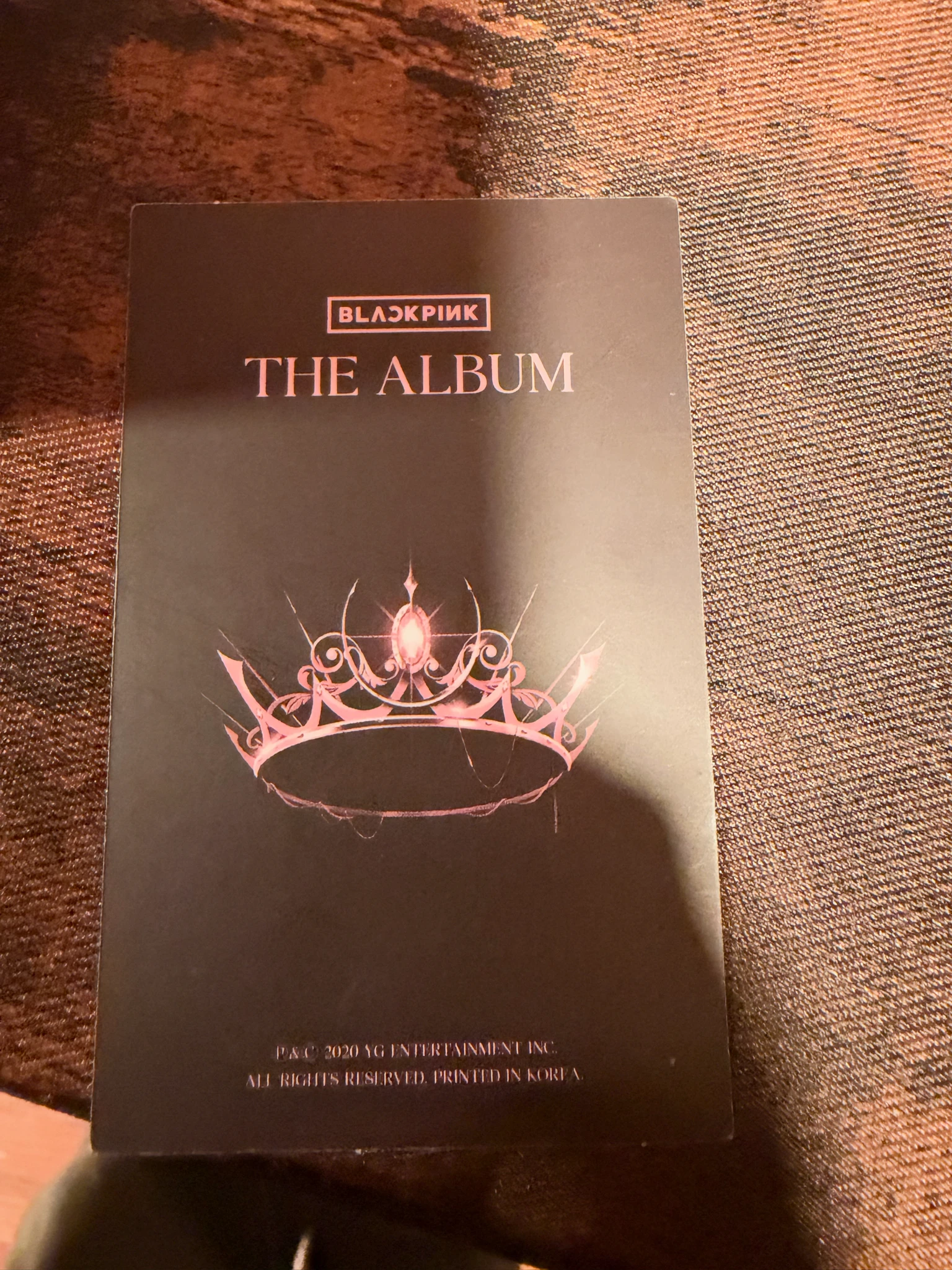 BLACKPINK Jennie BLACKPINK-Jennie-Album-THE ALBUM listing photo 2