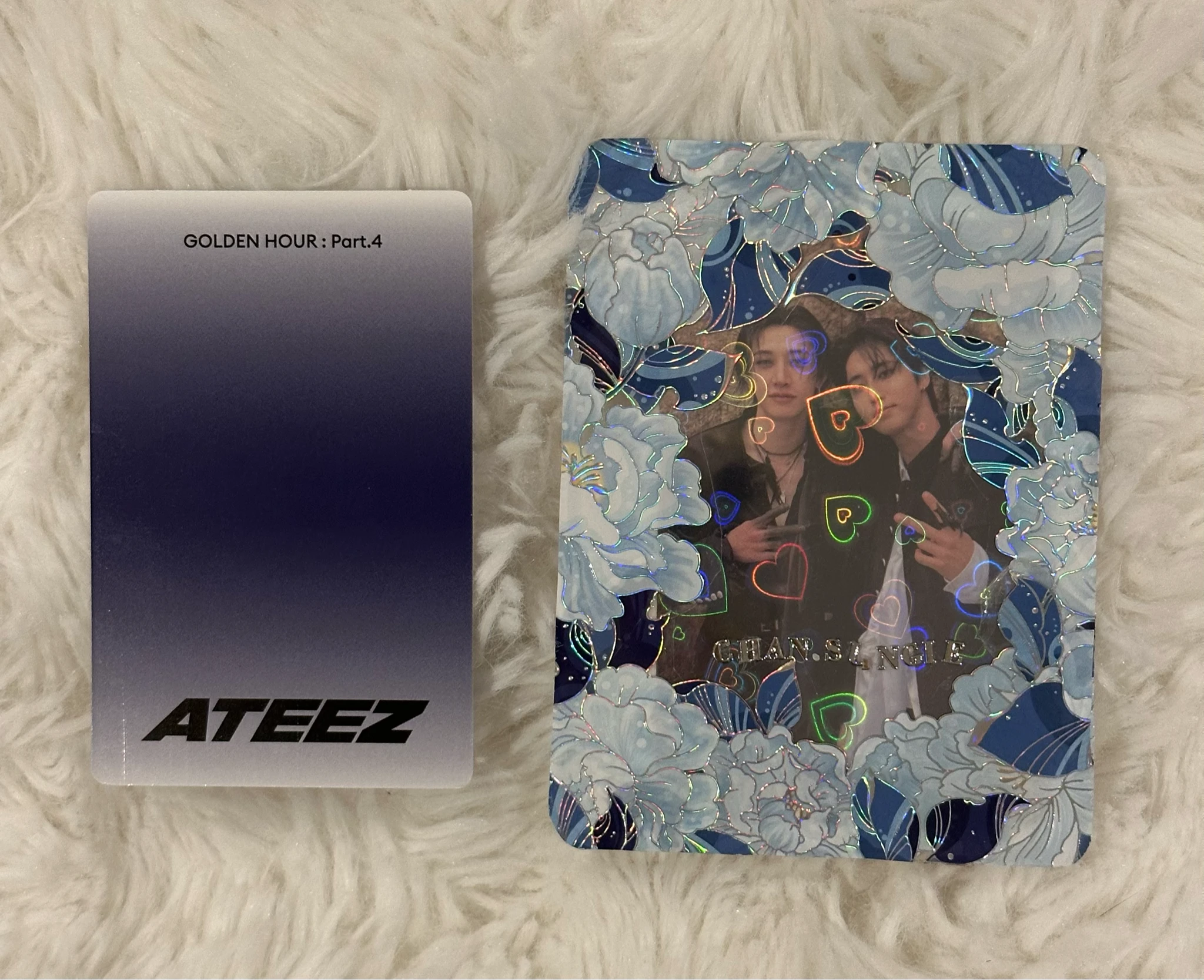 ATEEZ Wooyoung ATEEZ - Wooyoung - Golden Hour : Part.4 Album album photocard poca album listing photo 2