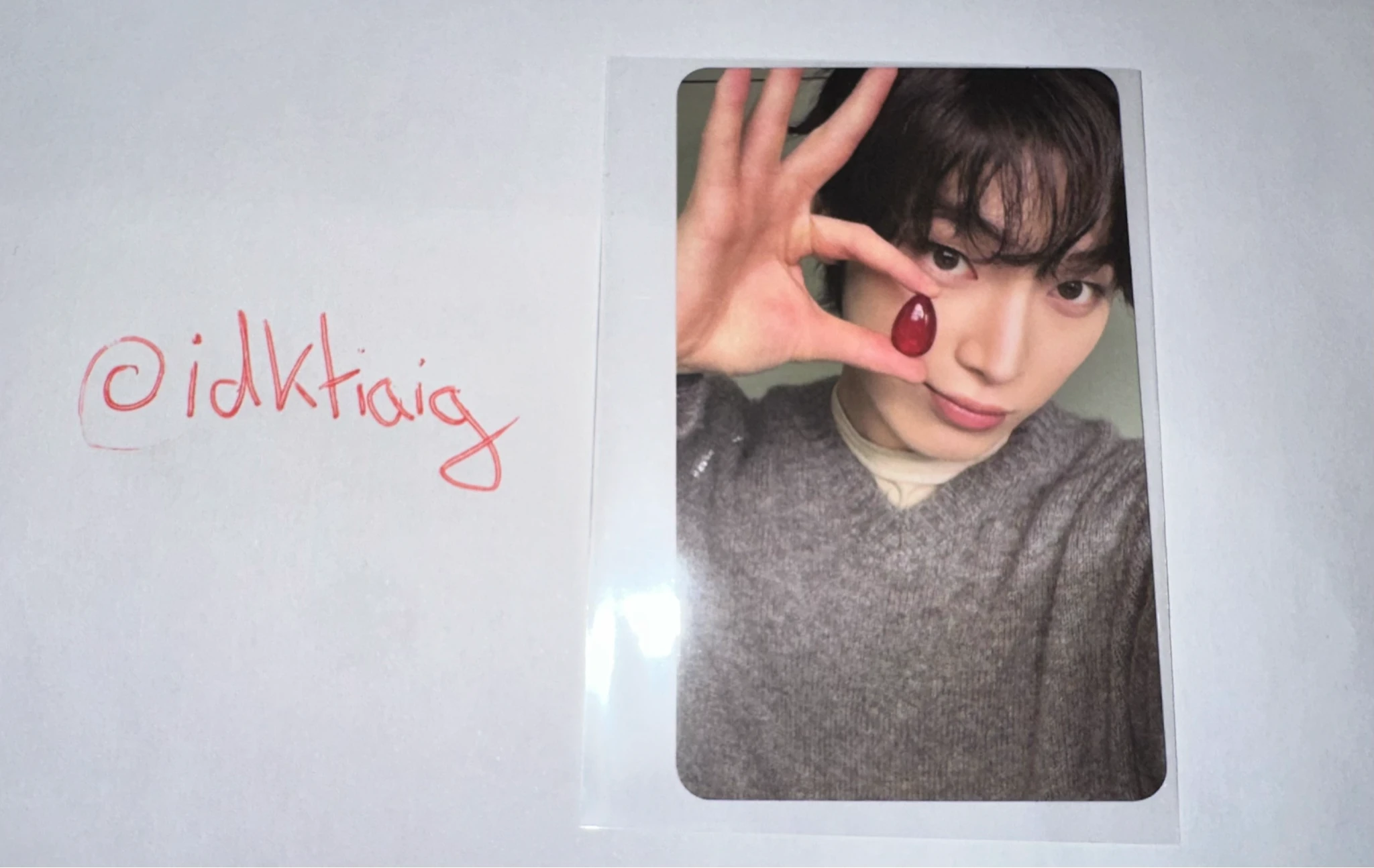 ENHYPEN Sunoo ENHYPEN - Sunoo - THE SIN: BLISS Album engene version C version album photocard listing photo 2