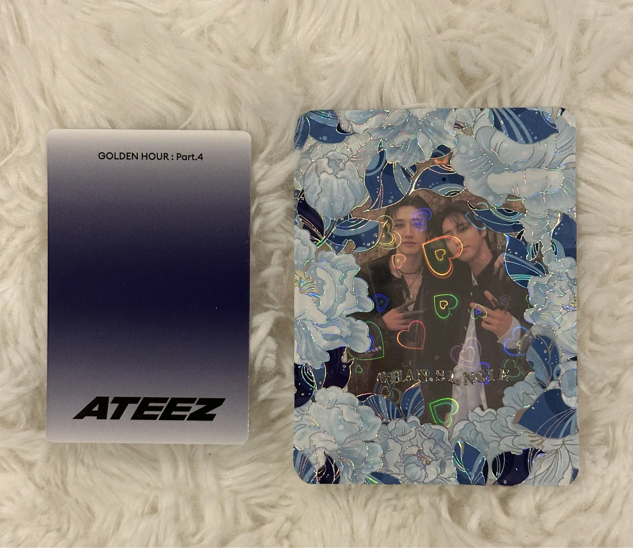 ATEEZ Wooyoung ATEEZ - Wooyoung - Golden Hour : Part.4 Album album photocard poca album listing photo 2