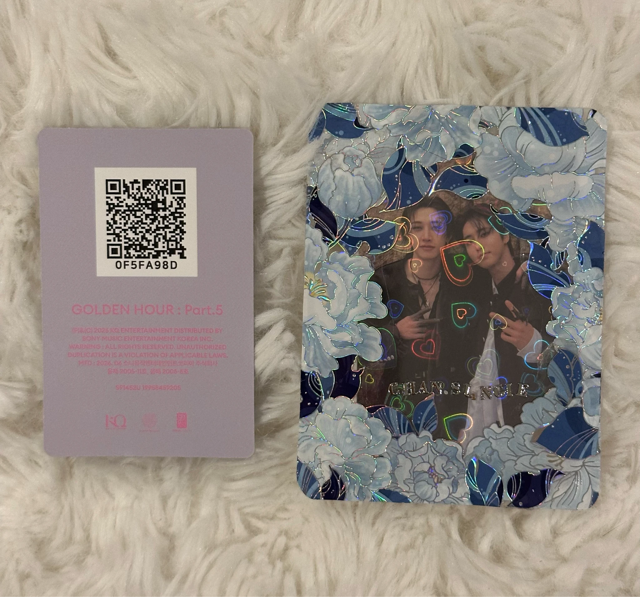 ATEEZ Wooyoung ATEEZ - Wooyoung - GOLDEN HOUR : Part.5 Album poca album qr card qr version diary version listing photo 2