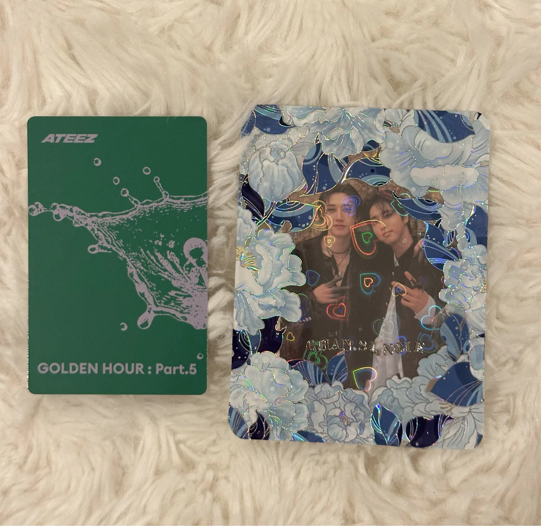 ATEEZ Jongho ATEEZ - Jongho - GOLDEN HOUR : Part.5 Album poca album album photocard Z version listing photo 2