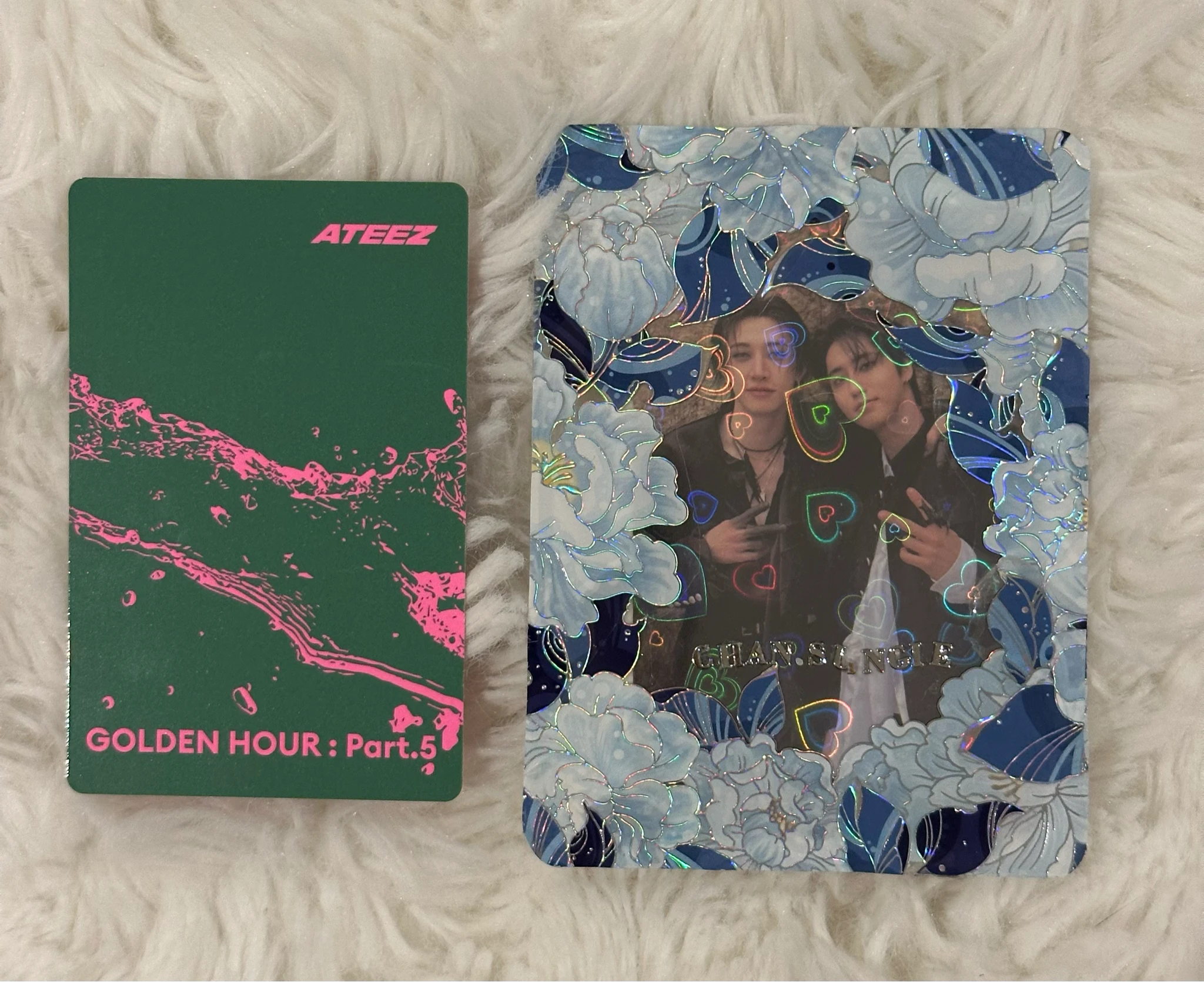 ATEEZ Hongjoong ATEEZ - Hongjoong - GOLDEN HOUR : Part.5 Album Z version poca album album photocard listing photo 2