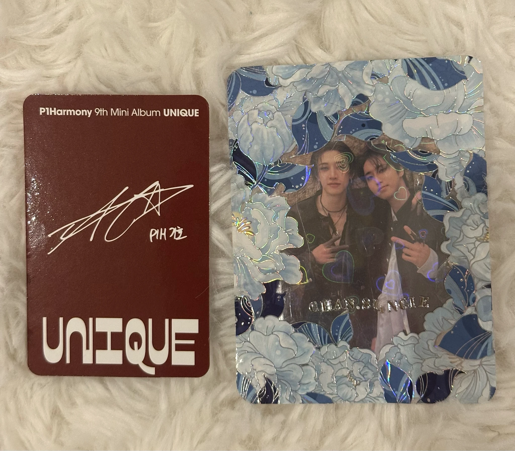 P1Harmony Keeho P1Harmony - Keeho - UNIQUE Album album photocard A version listing photo 2