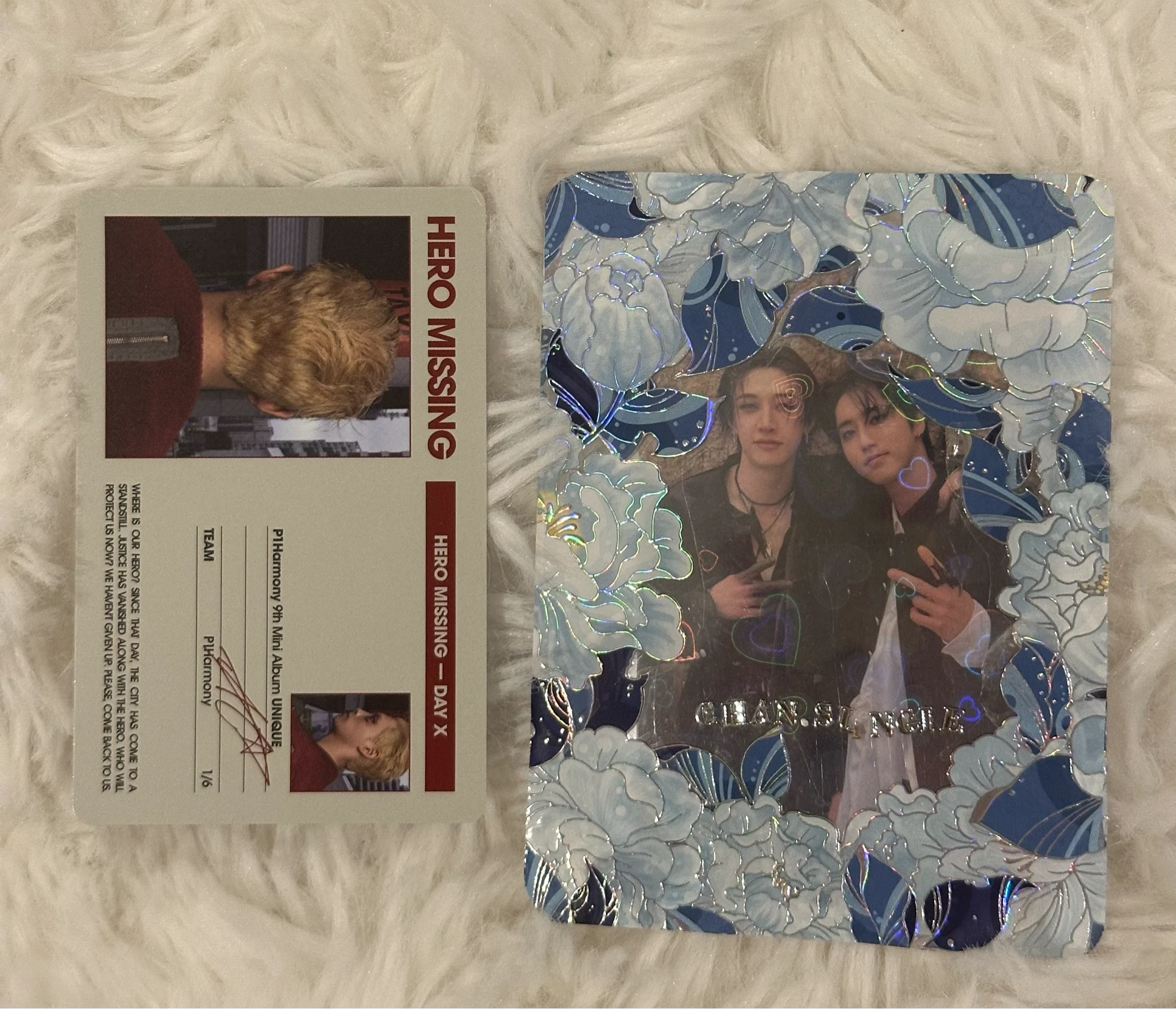 P1Harmony Keeho P1Harmony - Keeho - UNIQUE Album A version double-sided album inclusion id card listing photo 2