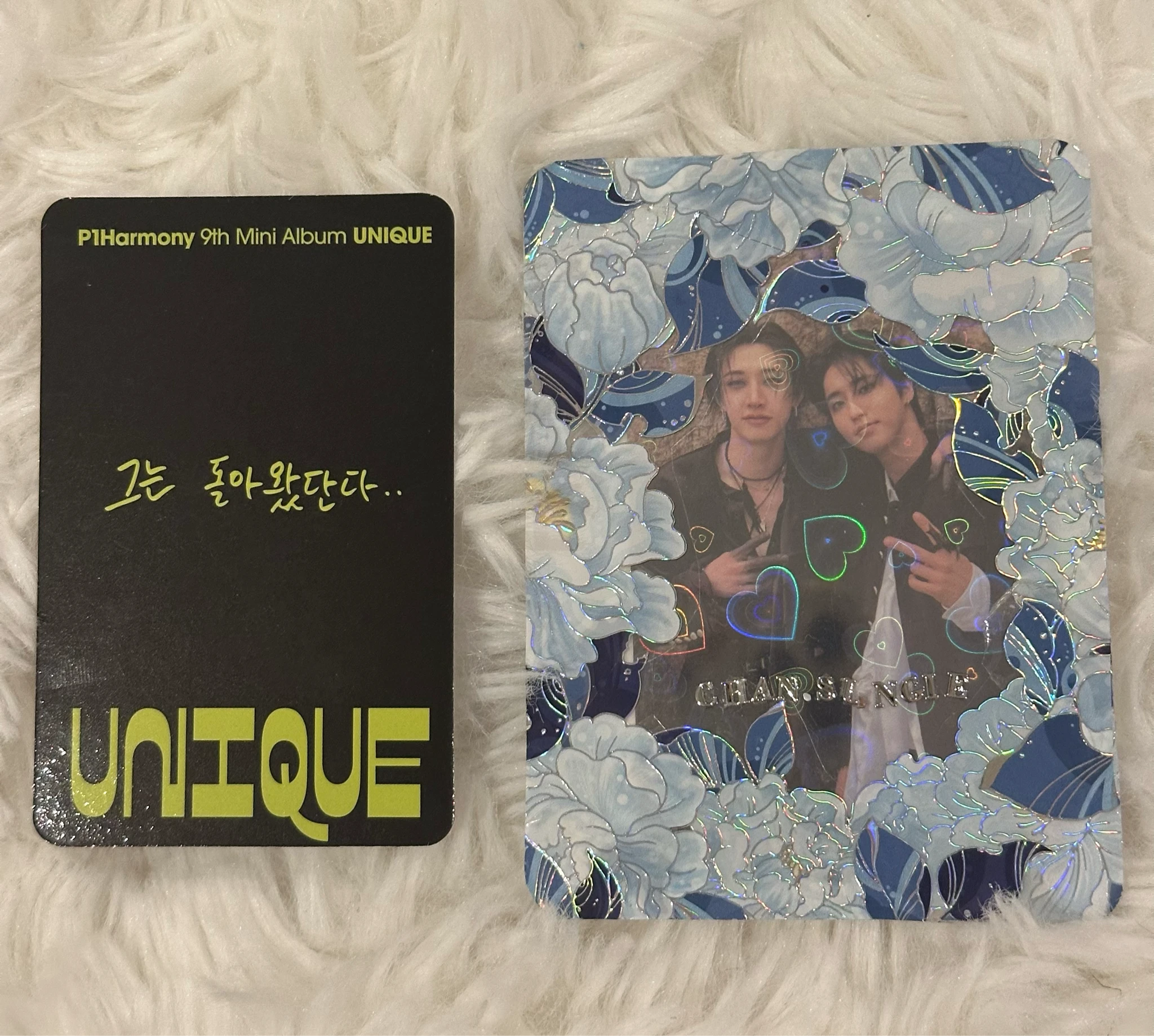 P1Harmony Keeho P1Harmony - Keeho - UNIQUE Album album photocard C version listing photo 2