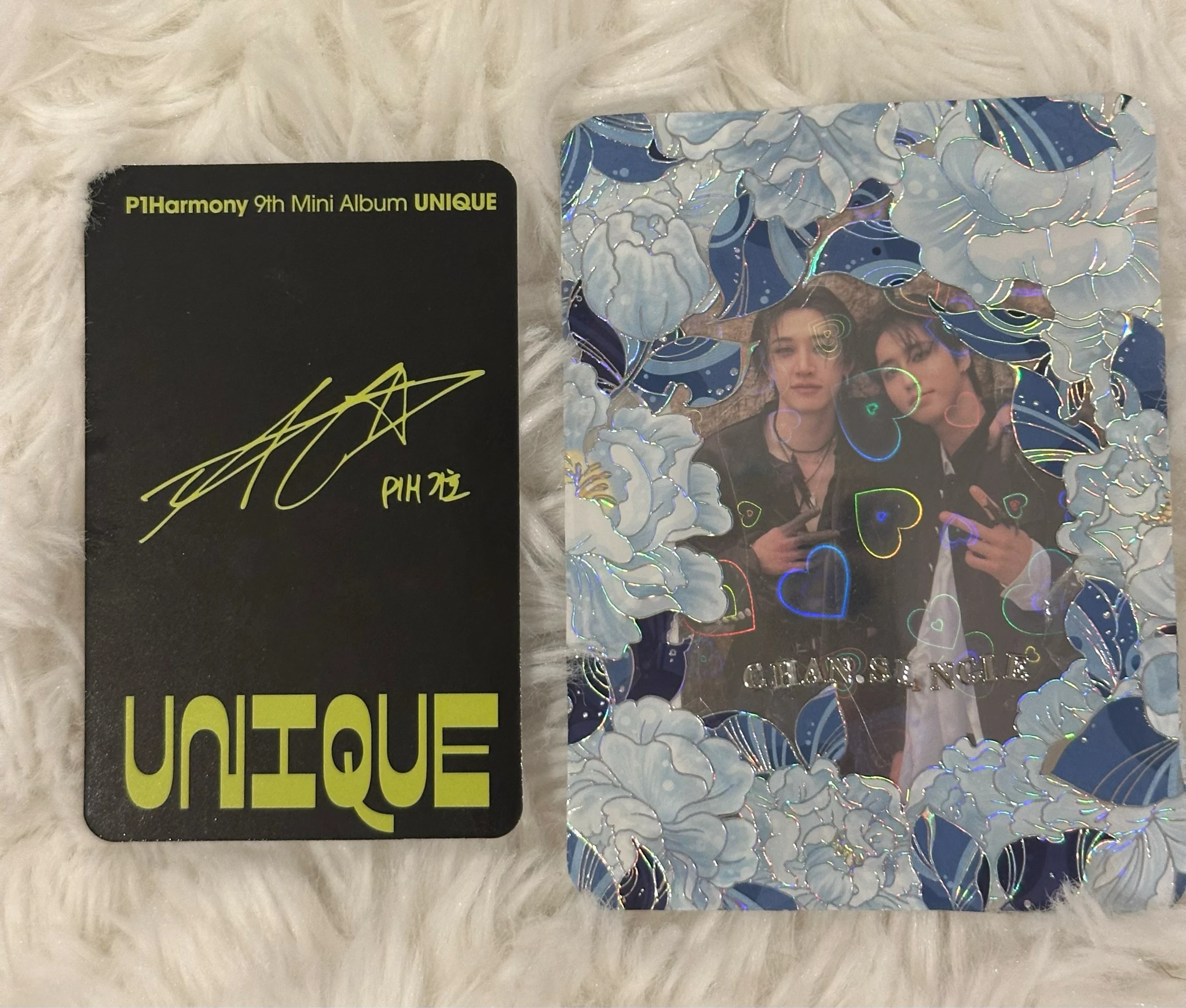 P1Harmony Keeho P1Harmony - Keeho - UNIQUE Album C version album photocard listing photo 2