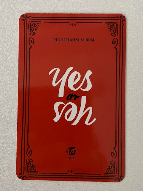 TWICE Mina TWICE-Mina-Album-yes or yes listing photo 2