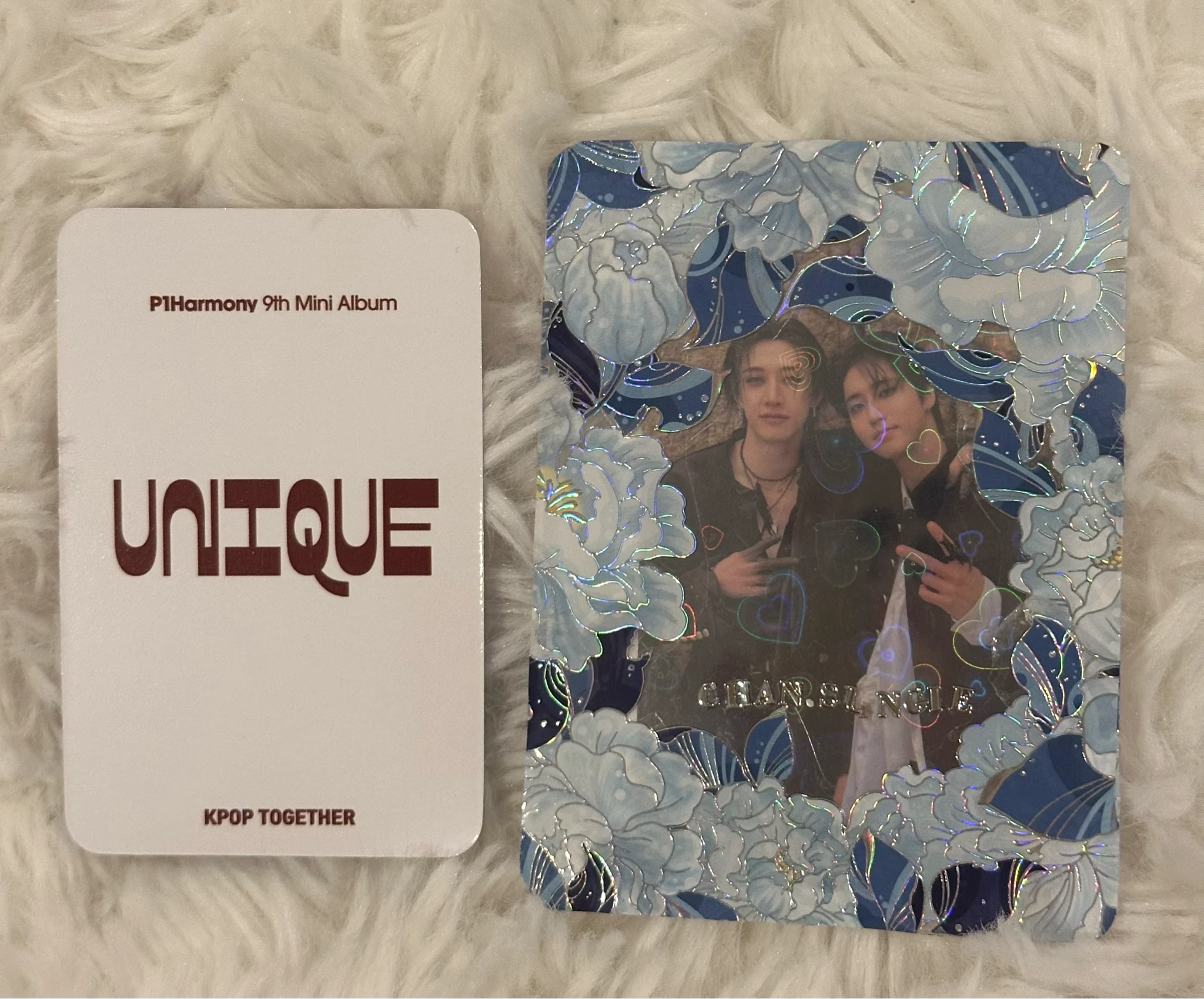 P1Harmony Keeho P1Harmony - Keeho - UNIQUE Album pob (pre-order benefit) kpop together listing photo 2