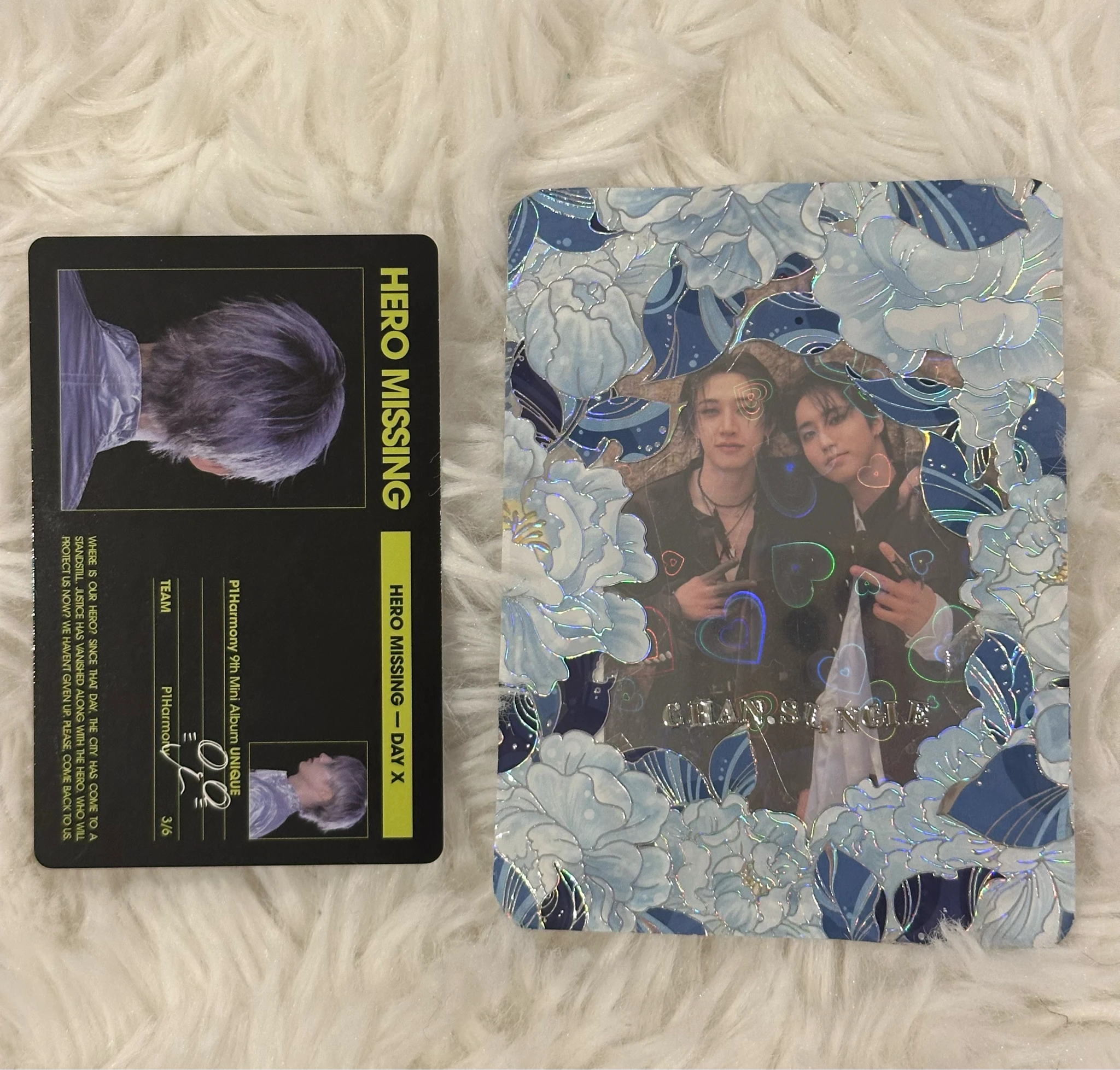 P1Harmony Jiung P1Harmony - Jiung - UNIQUE Album id card album photocard double-sided listing photo 2
