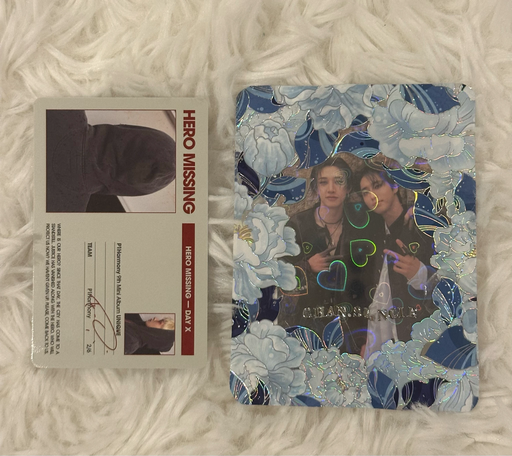 P1Harmony Theo P1Harmony - Theo - UNIQUE Album album photocard listing photo 2