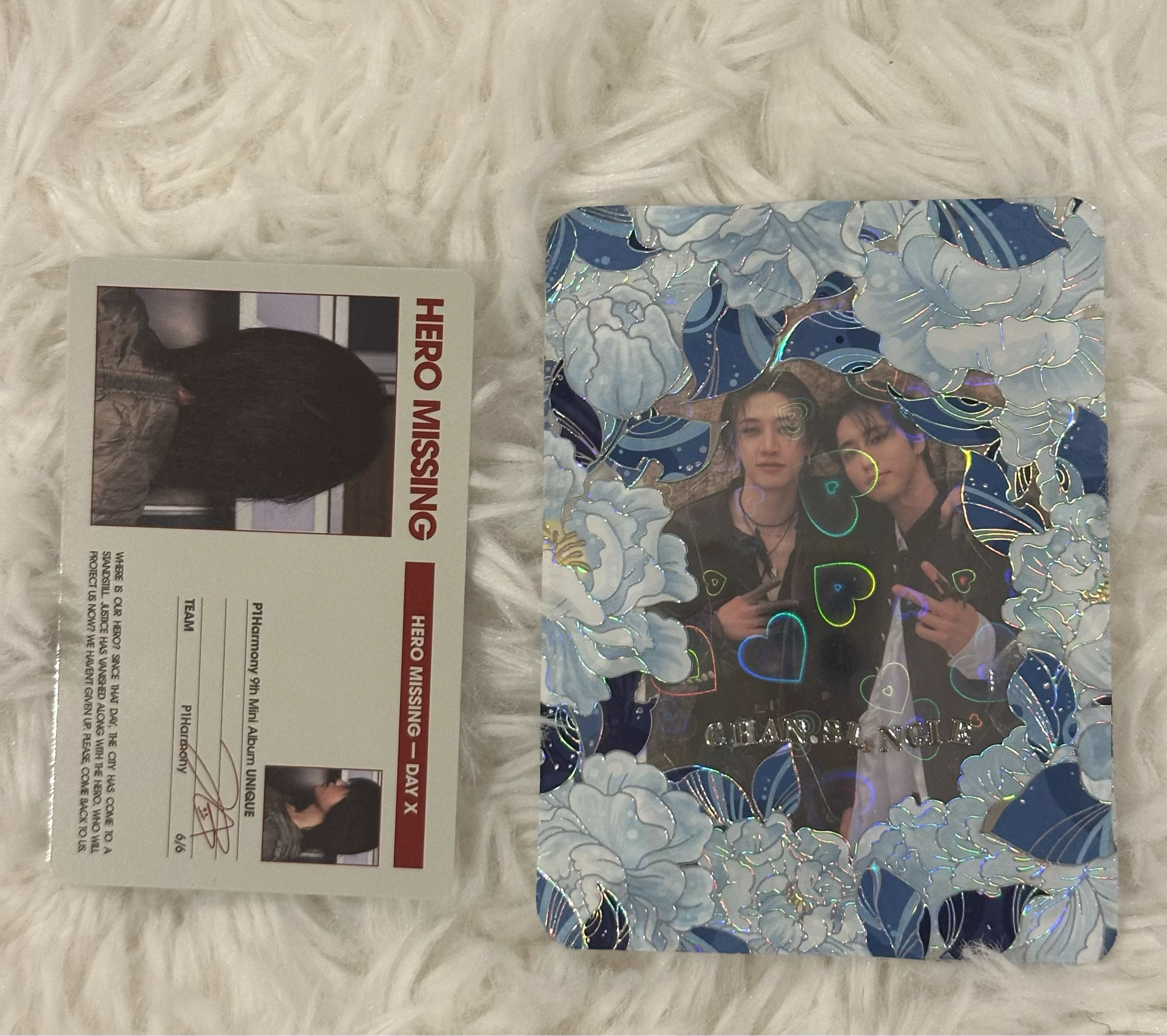 P1Harmony Jongseob P1Harmony - Jongseob - UNIQUE Album id card album photocard listing photo 2