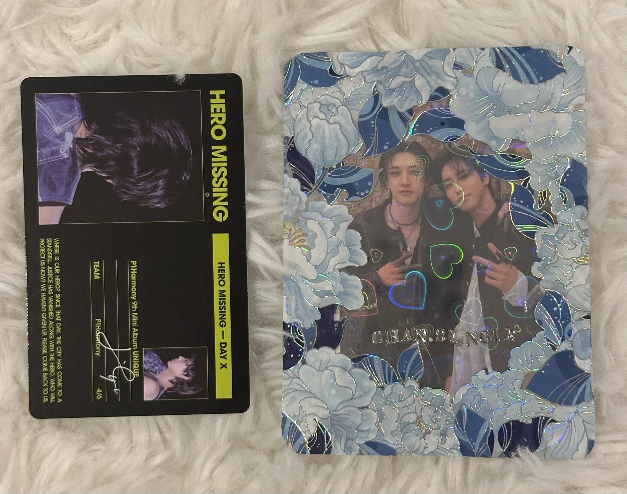 P1Harmony Intak P1Harmony - Intak - UNIQUE Album album inclusion id card double-sided C version listing photo 2