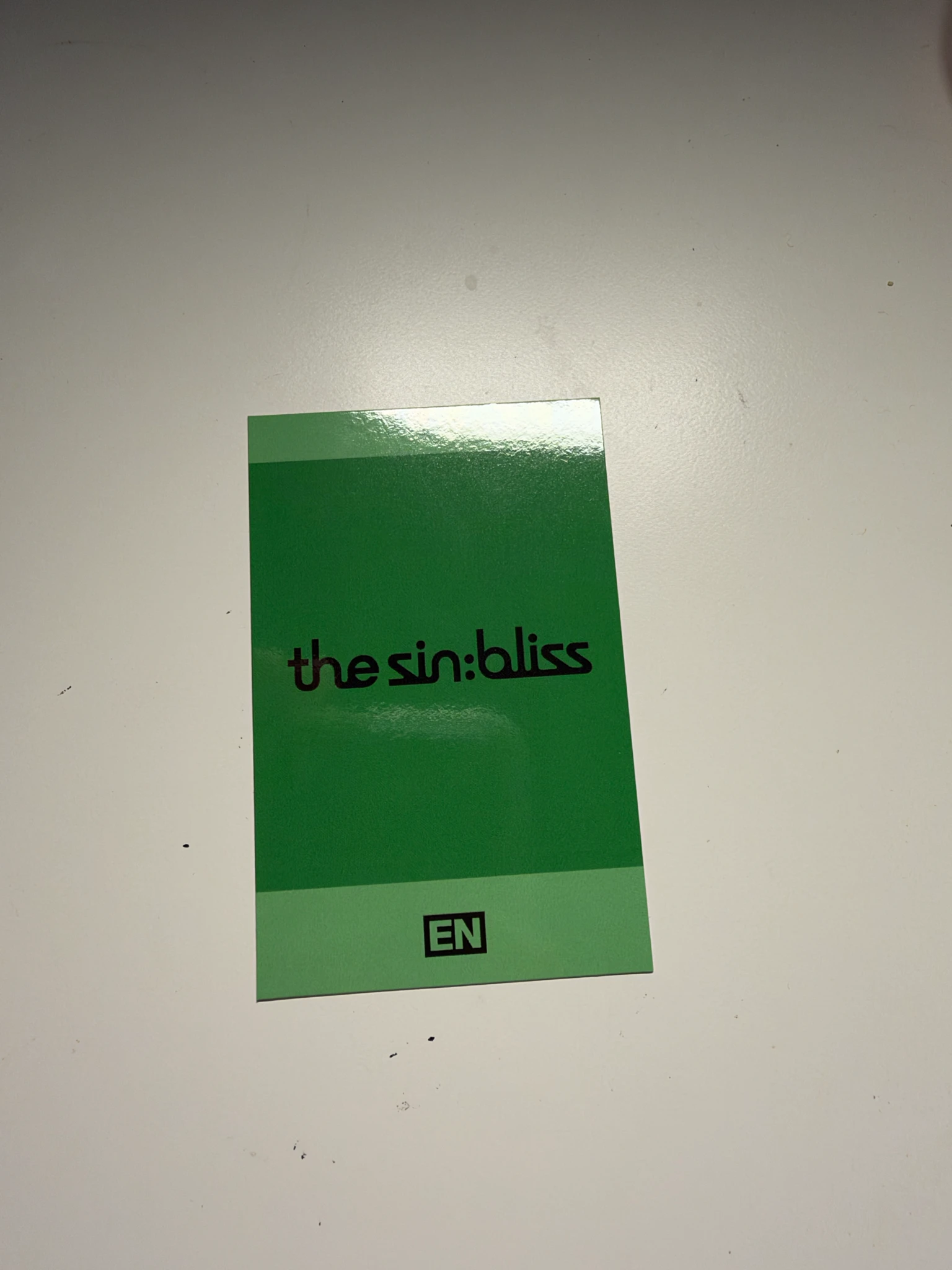 ENHYPEN Jay ENHYPEN - Jay - THE SIN: BLISS Album apple music pob (pre-order benefit) polaroid listing photo 2