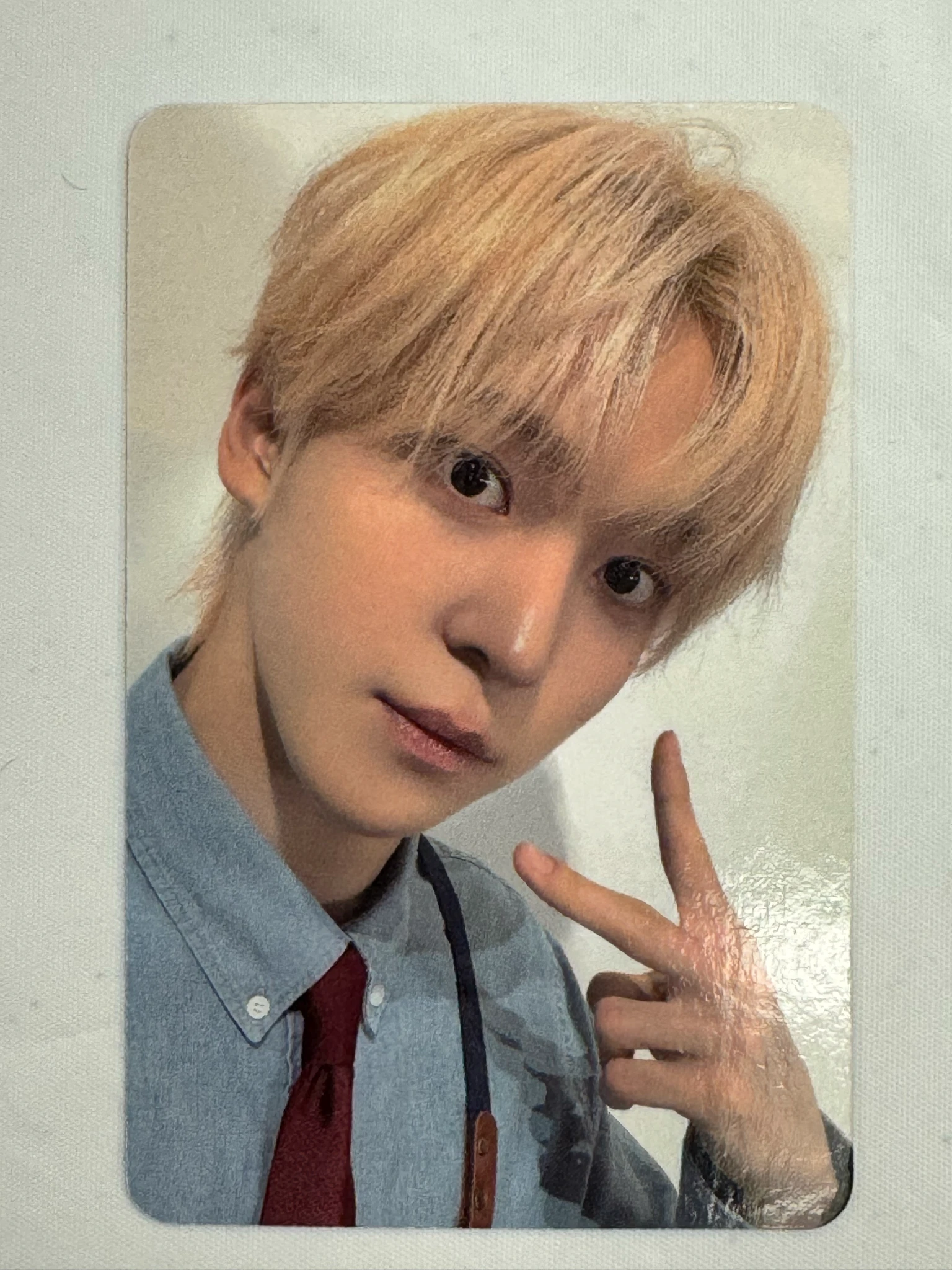 ATEEZ Yunho ATEEZ - Yunho - GOLDEN HOUR : Part.5 Album apple music cafe event video call (fancall) round 2 double-sided listing photo 2