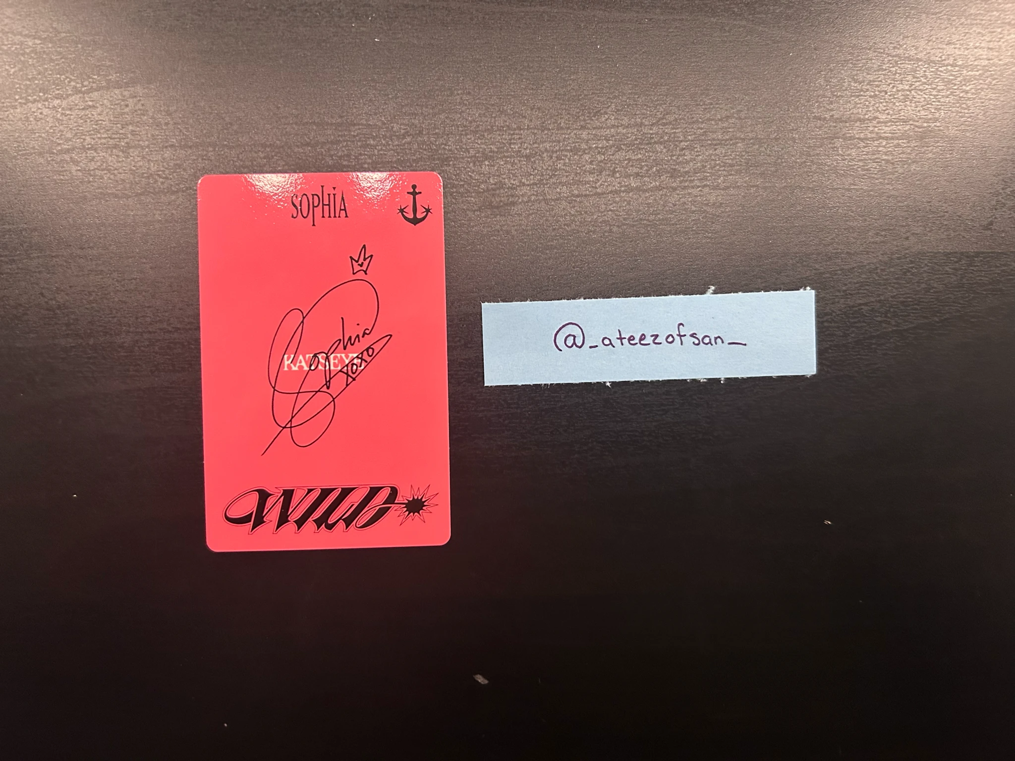 KATSEYE Sophia KATSEYE - Sophia - WILD Album wild heart version album photocard listing photo 2