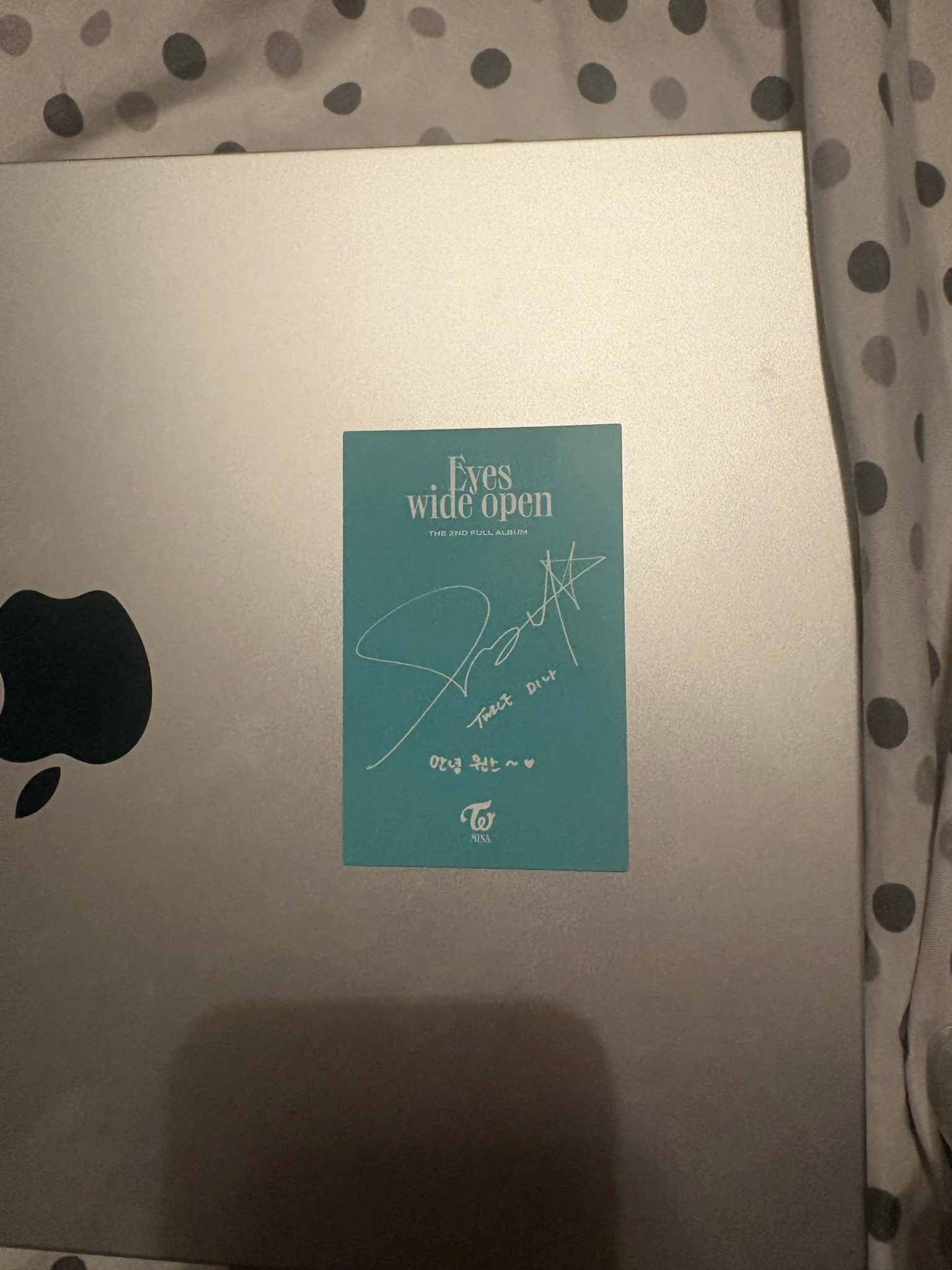TWICE Mina TWICE-Mina-Album-eyes wide open listing photo 2