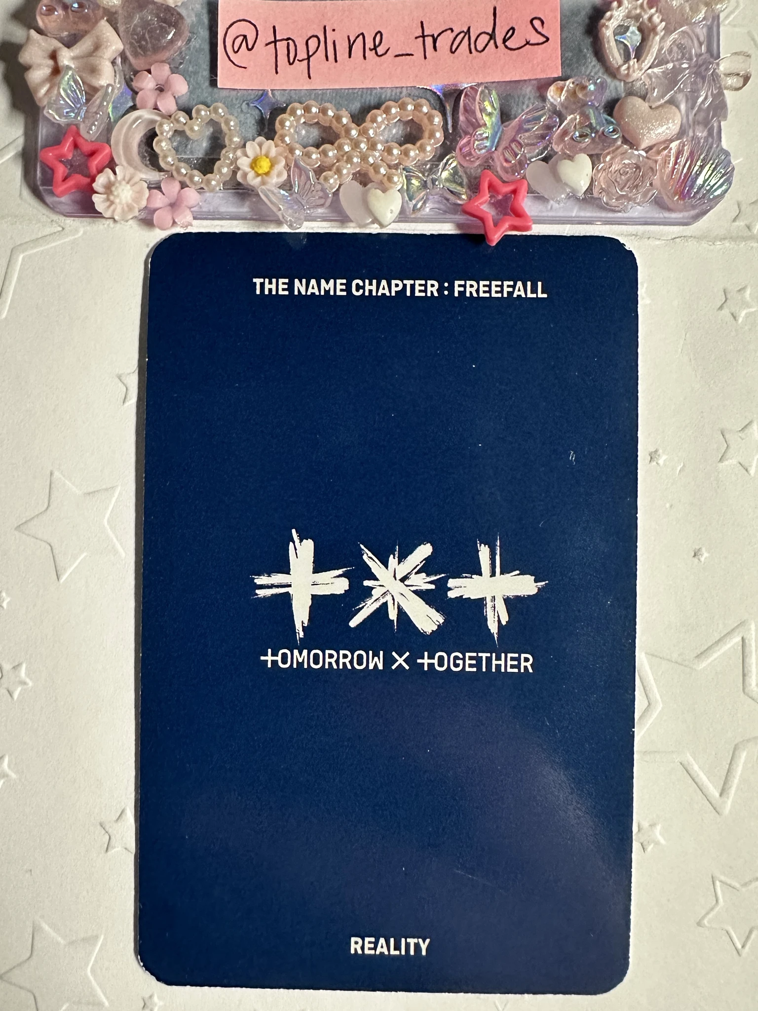 TOMORROW X TOGETHER Taehyun TOMORROW X TOGETHER - Taehyun - The Name Chapter: Freefall Album album photocard reality ver. listing photo 2