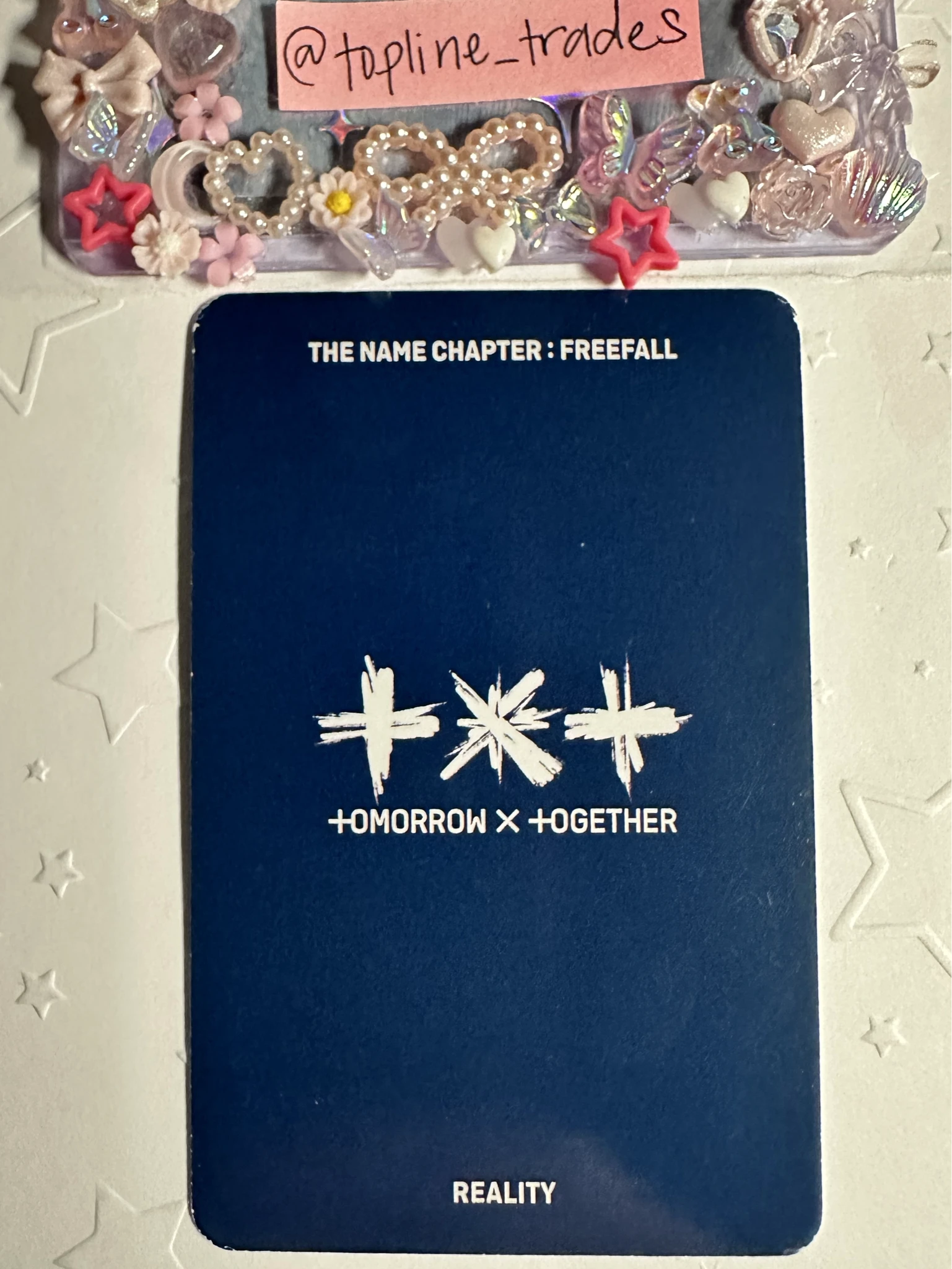 TOMORROW X TOGETHER Huening Kai TOMORROW X TOGETHER - Huening Kai - The Name Chapter: Freefall Album album photocard reality ver. listing photo 2