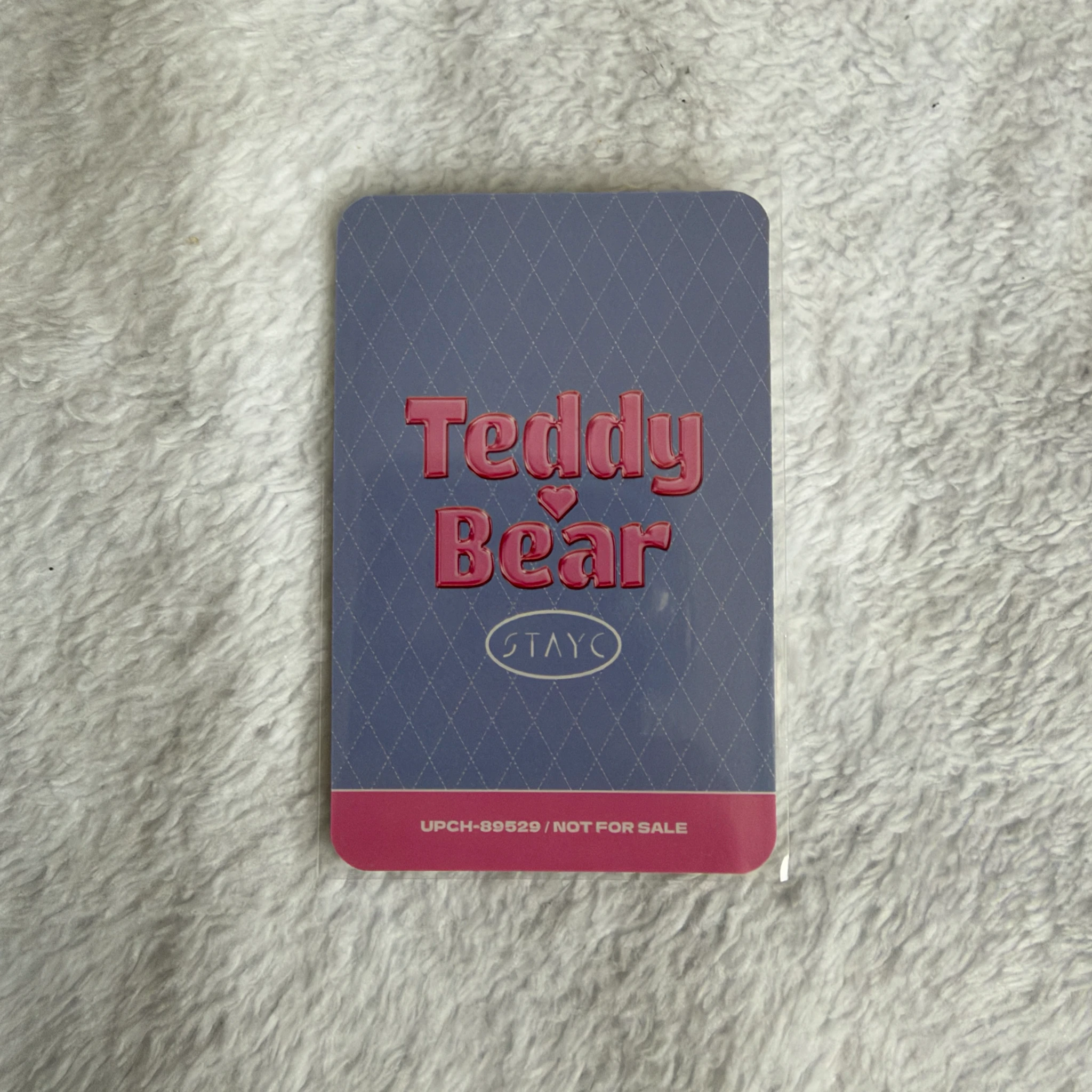 STAYC Sumin STAYC - Sumin - Teddy Bear (Japanese Ver.) Album album photocard limited edition listing photo 2