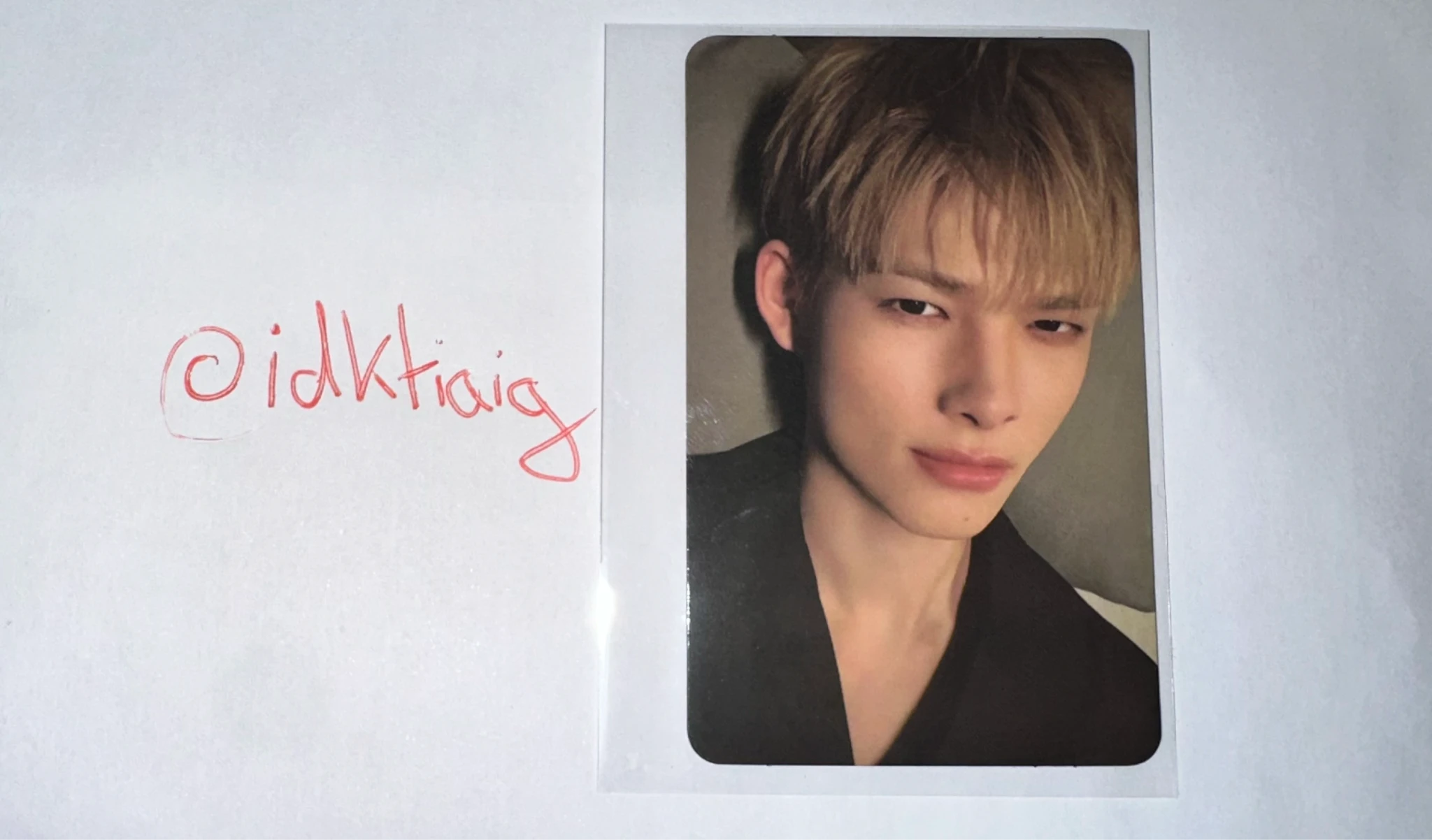 ENHYPEN Ni-ki ENHYPEN - Ni-ki - THE SIN: BLISS Album album photocard engene version listing photo 2