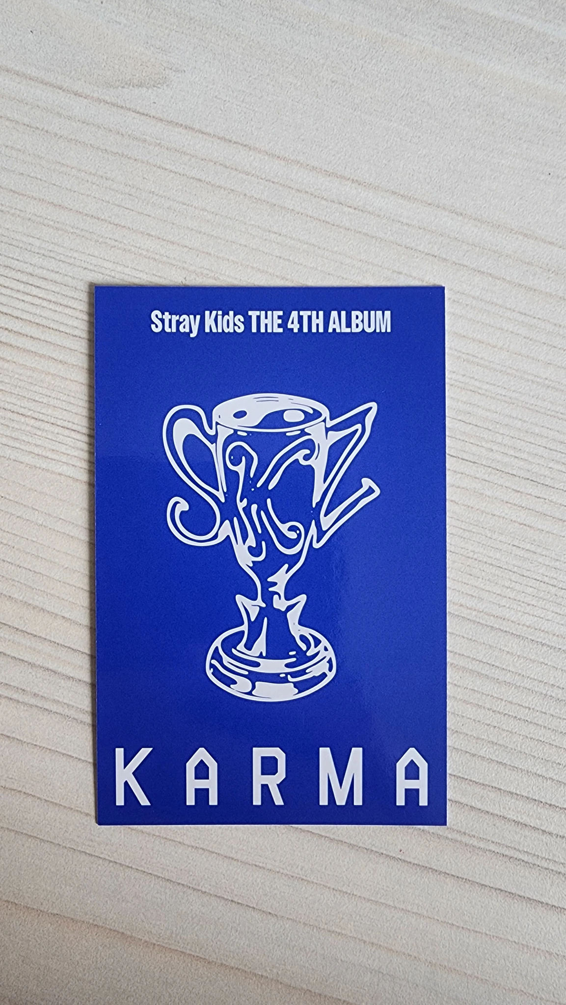 Stray Kids Felix Stray Kids - Felix - KARMA Album album photocard limited edition karma version photocard set listing photo 2