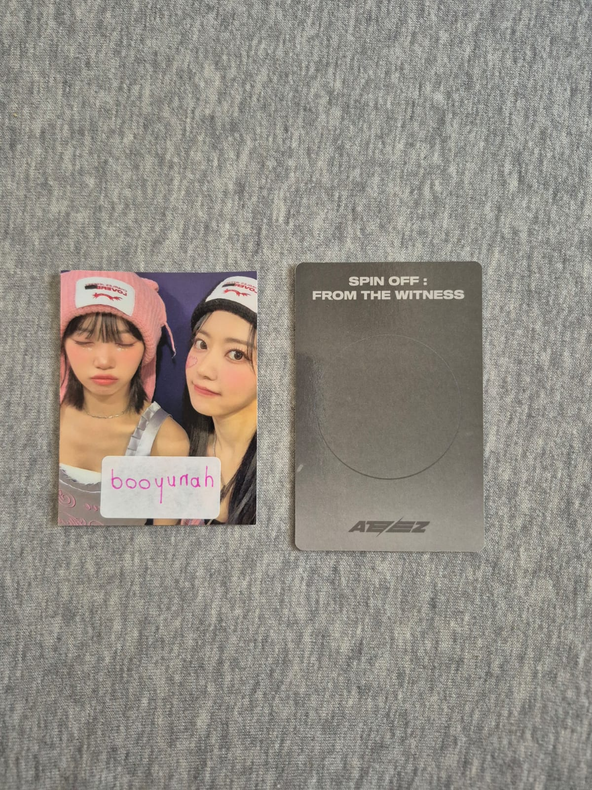 ATEEZ Jongho ATEEZ - Jongho - SPIN OFF : FROM THE WITNESS Album album photocard witness version version 1 listing photo 2