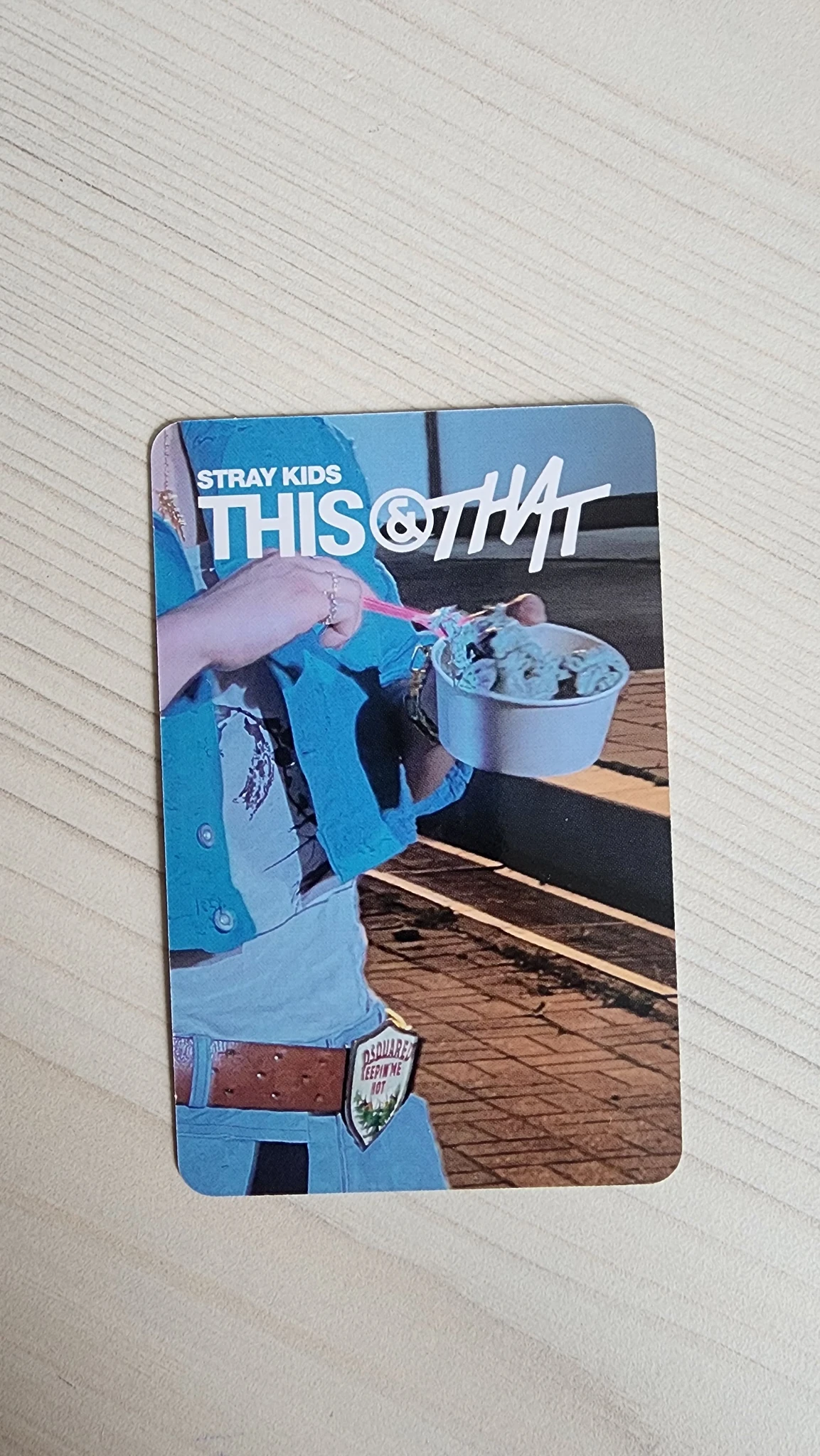 Stray Kids Changbin Stray Kids - Changbin - THIS & THAT Album album photocard first press only & version listing photo 2