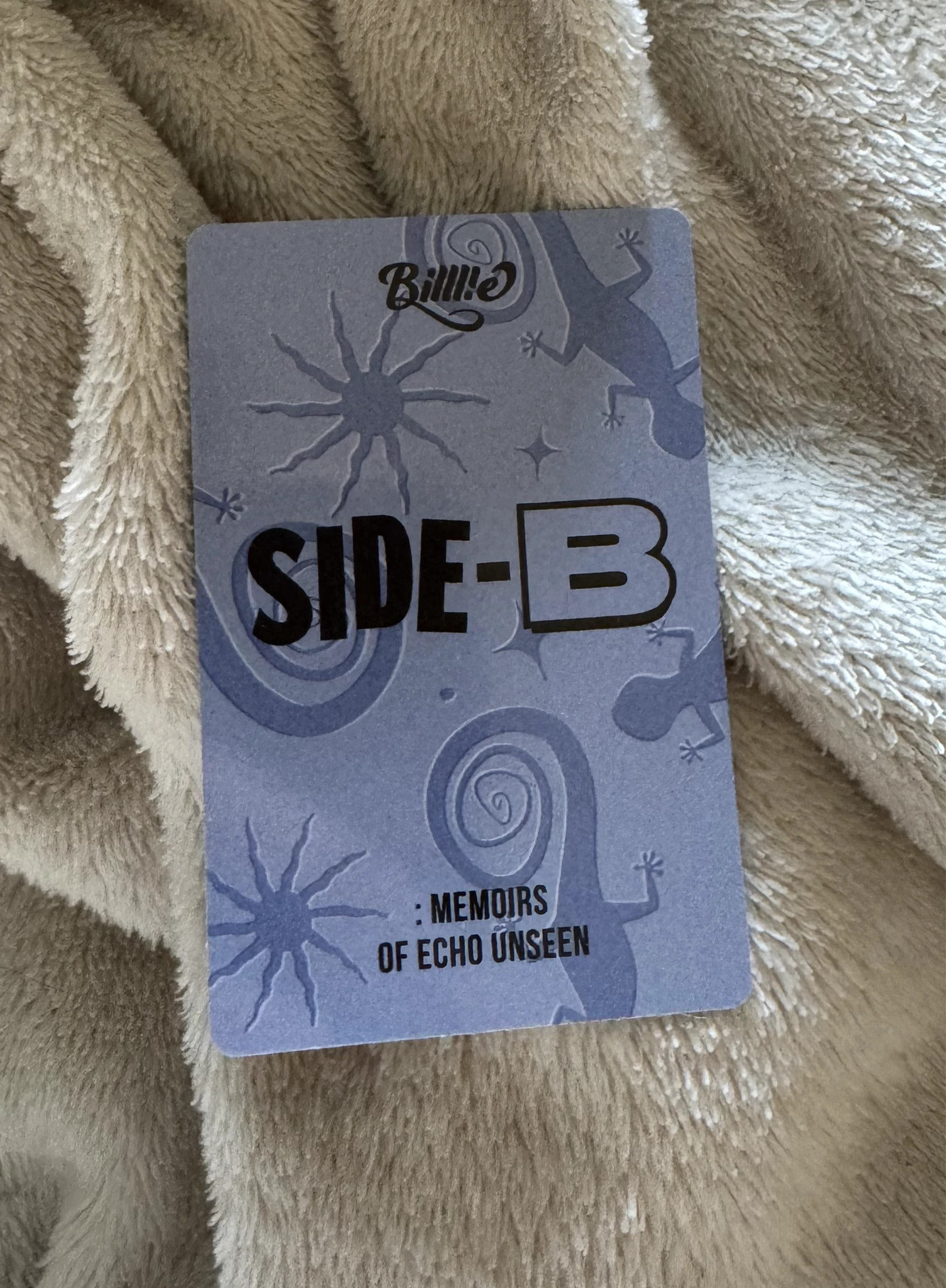 Billlie Siyoon Billlie - Siyoon - side-B : memoirs of echo unseen Album album photocard listing photo 2