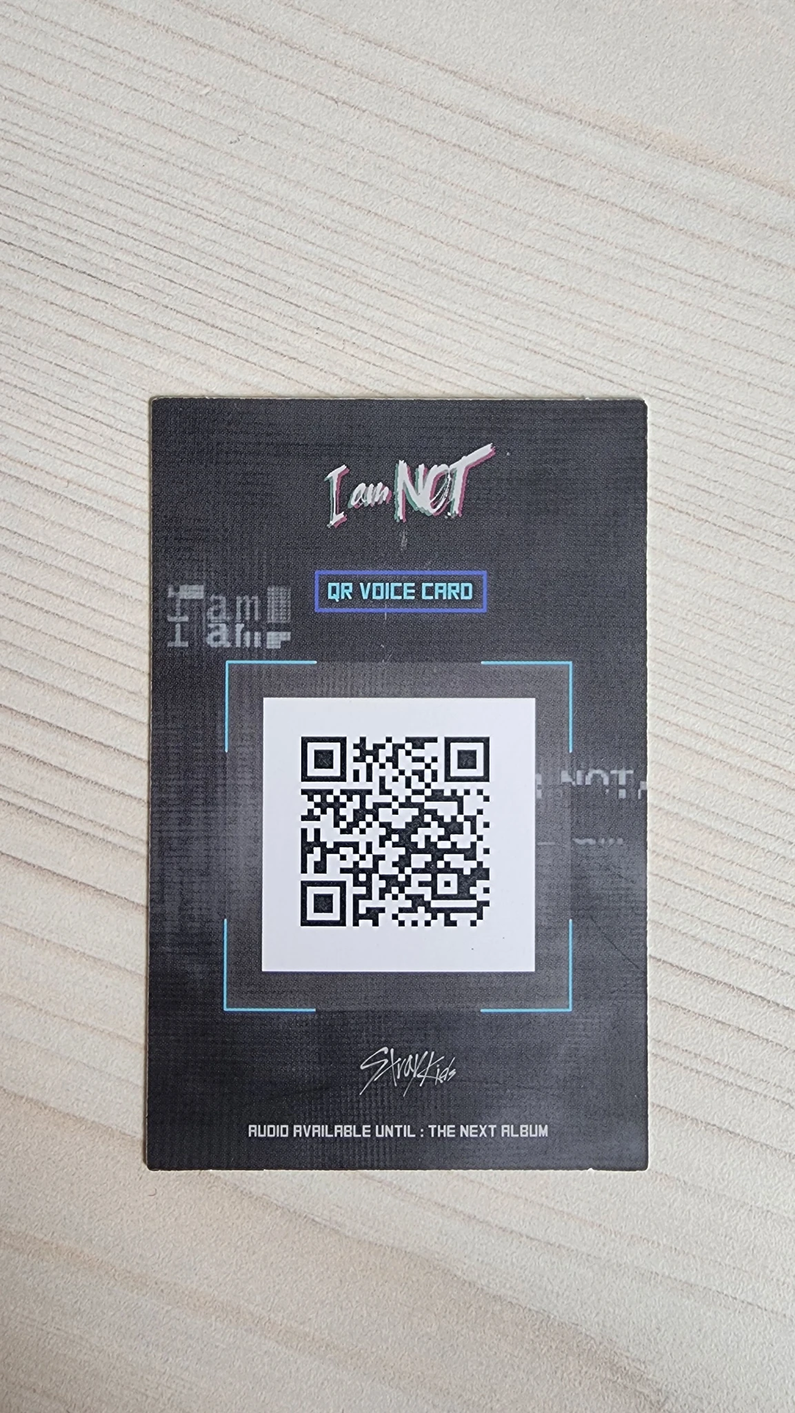 Stray Kids Stray Kids - Bang Chan & Seungmin & Hyunjin - I am NOT Album album photocard unit listing photo 2
