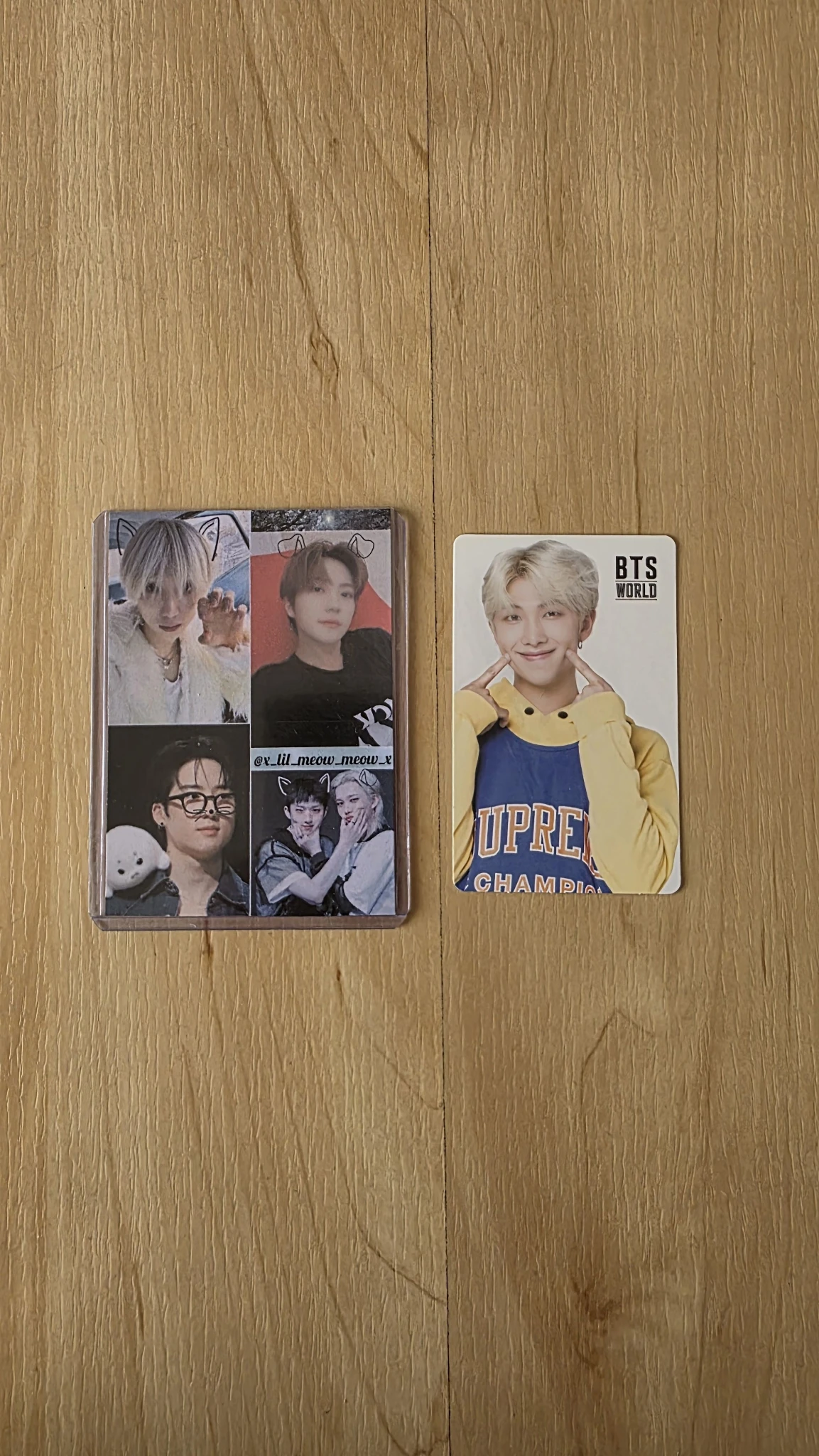 BTS RM BTS - RM - BTS World: Original Soundtrack Album album photocard double-sided listing photo 2