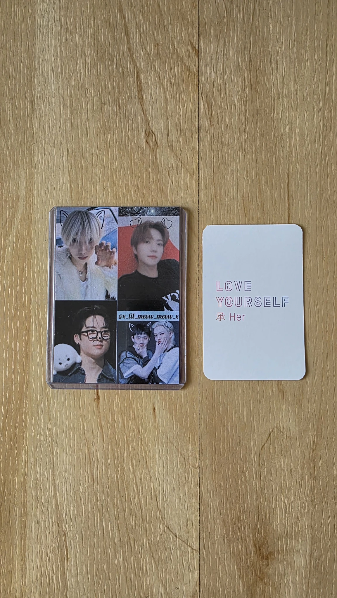 BTS Jin BTS - Jin - Love Yourself: Her Album album photocard vinyl listing photo 2