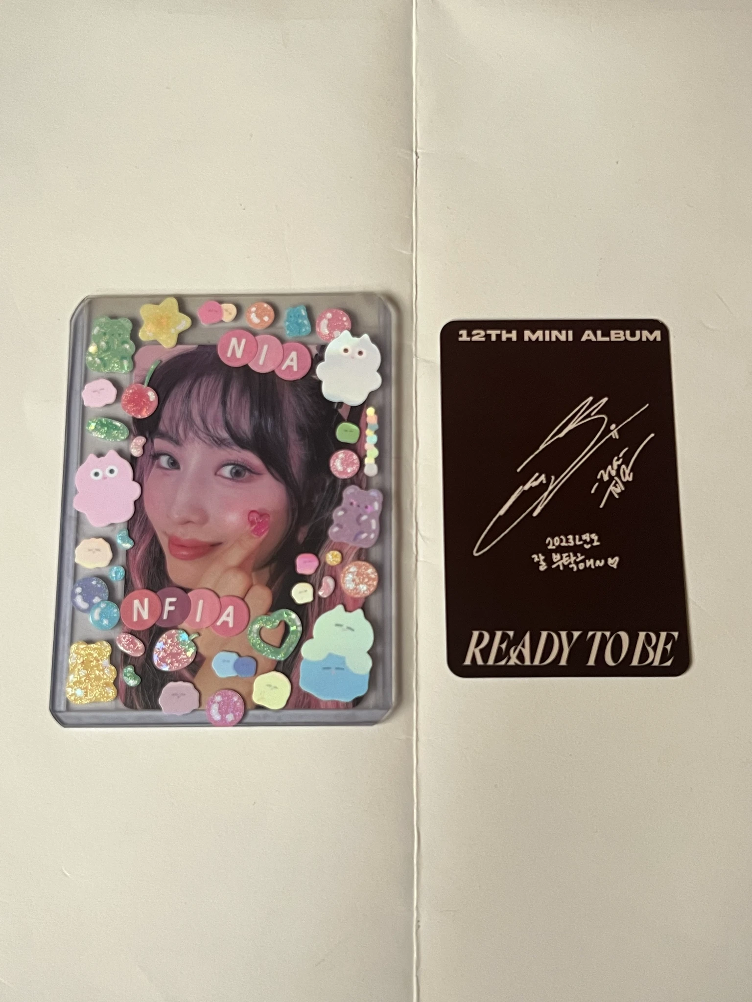 TWICE Jeongyeon TWICE-Jeongyeon-Album-READY TO BE listing photo 2