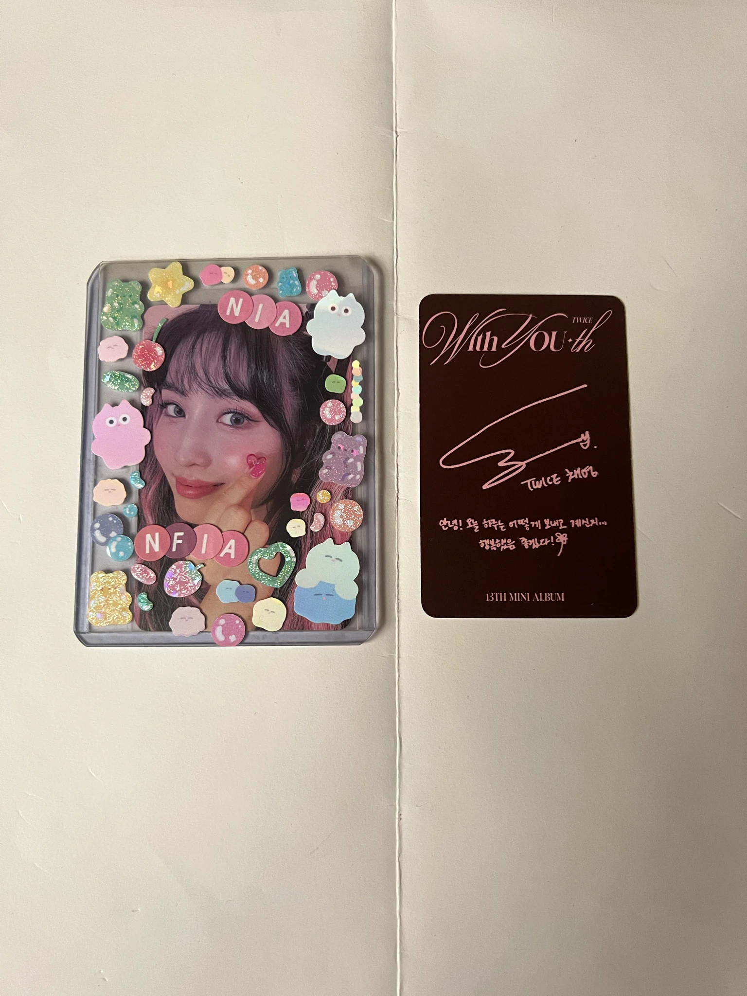 TWICE Chaeyoung TWICE-Chaeyoung-Album-with you-th listing photo 2