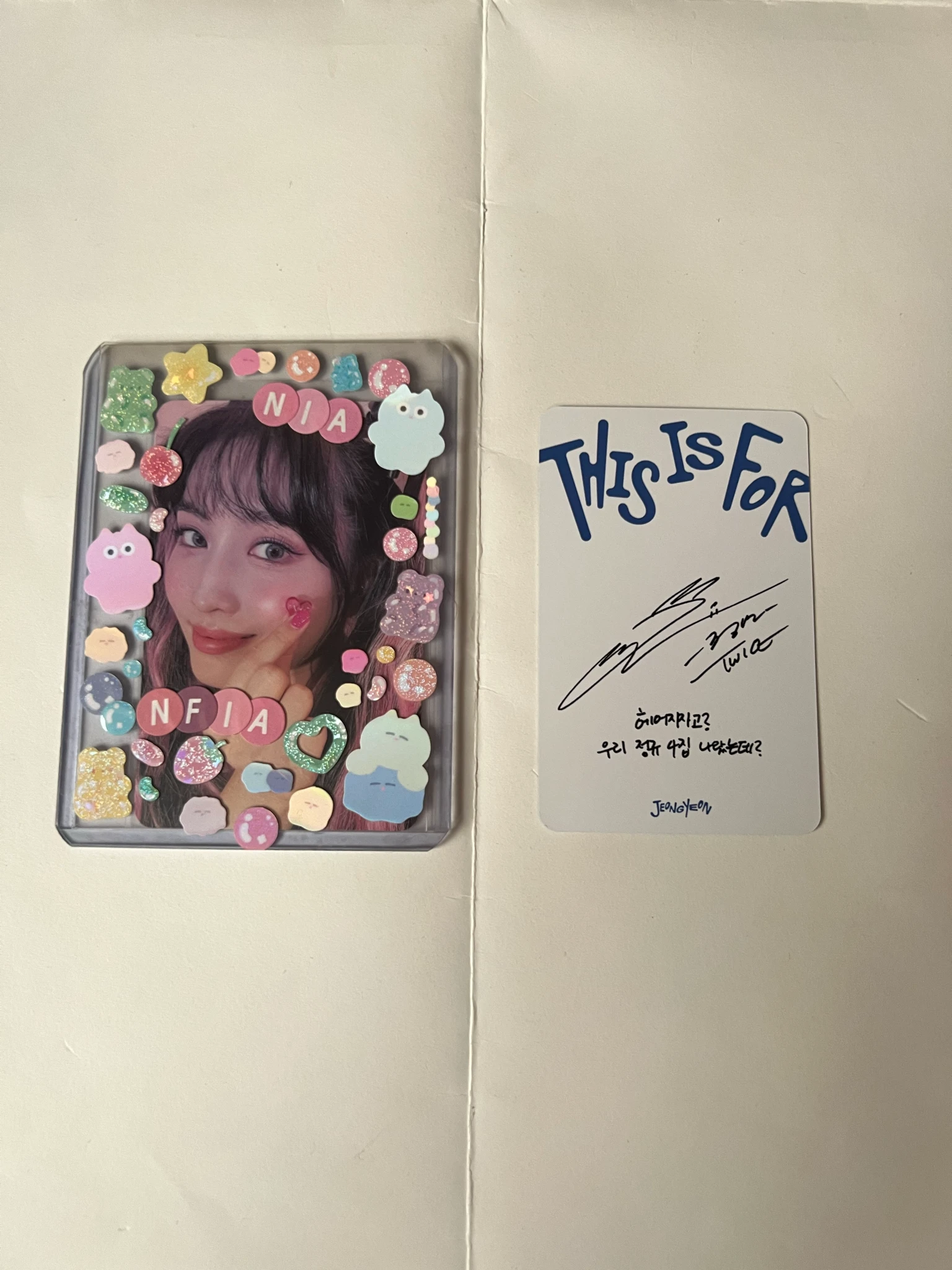 TWICE Jeongyeon TWICE-Jeongyeon-Album-this is for listing photo 2