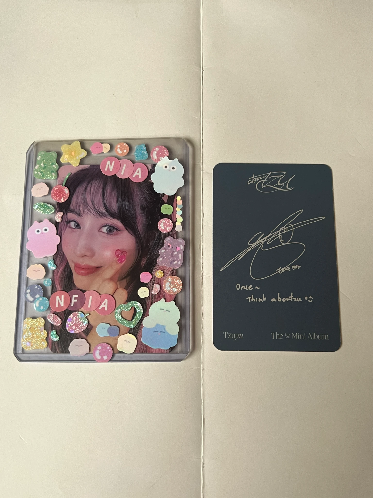TWICE Tzuyu TWICE-Tzuyu-Album-tzuyu aboutzu (solo) listing photo 2