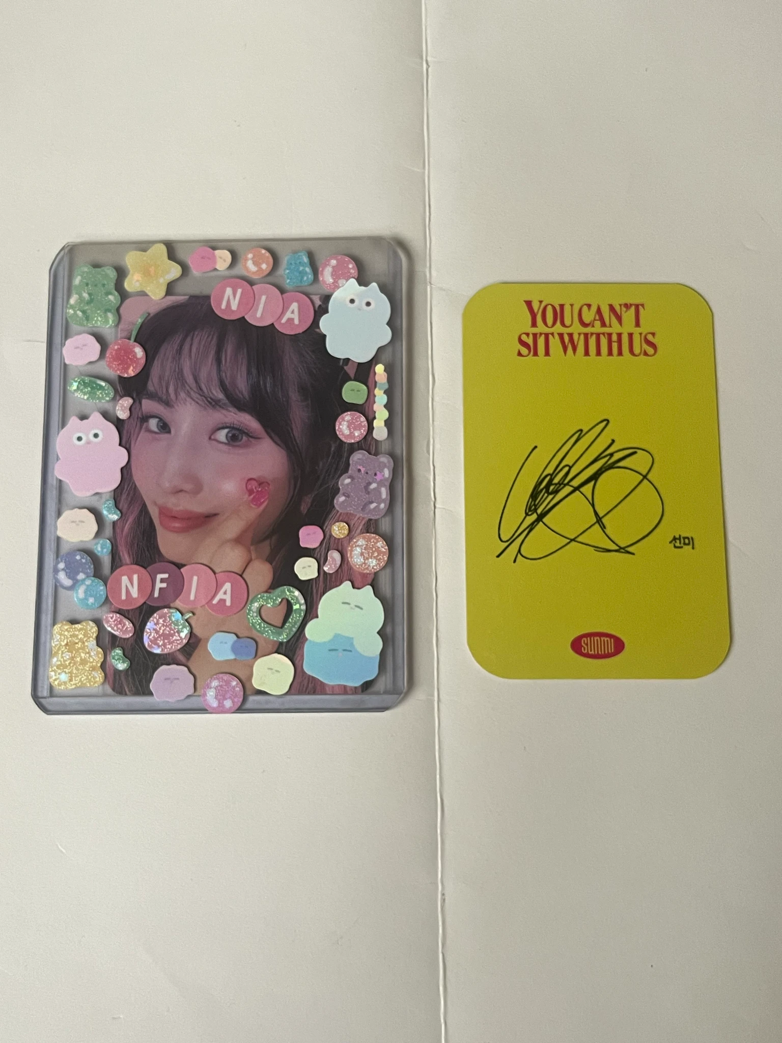 Sunmi Sunmi Sunmi - Sunmi - 1/6 Album album photocard listing photo 2