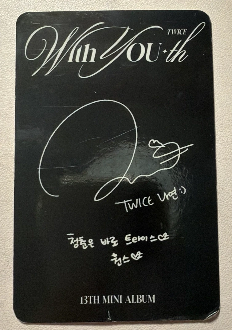 TWICE Nayeon TWICE-Nayeon-Album-with you-th listing photo 2