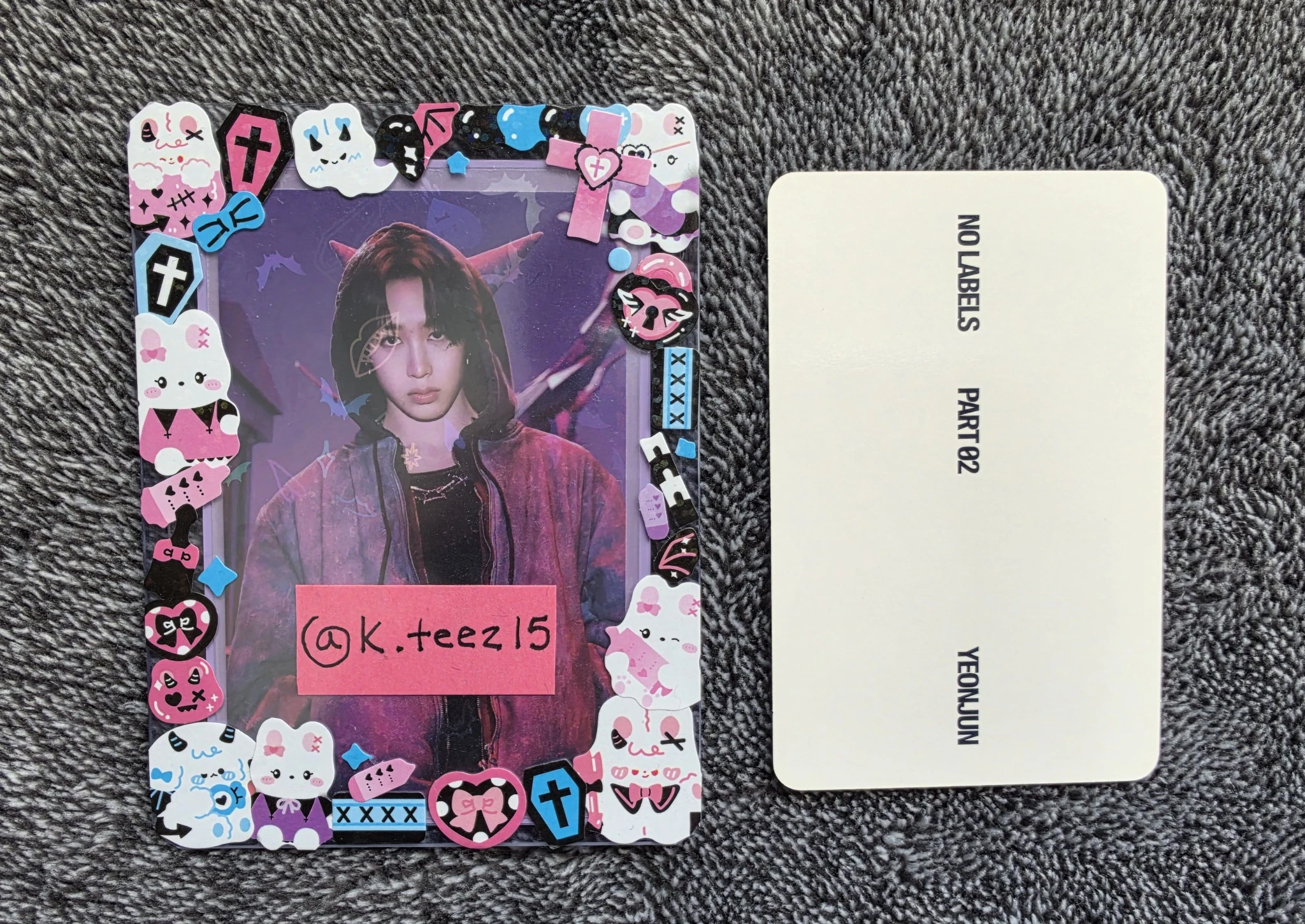 TOMORROW X TOGETHER Yeonjun TOMORROW X TOGETHER - Yeonjun - NO LABELS: PART 02 Album walmart purchase benefit listing photo 2